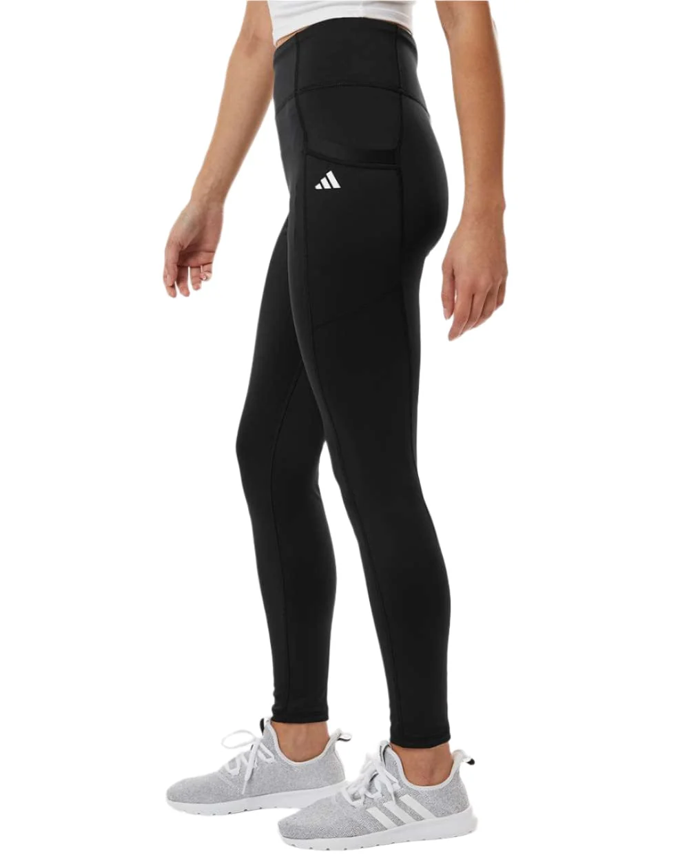 adidas - Women's Pocket Leggings w/ Contrast Logo