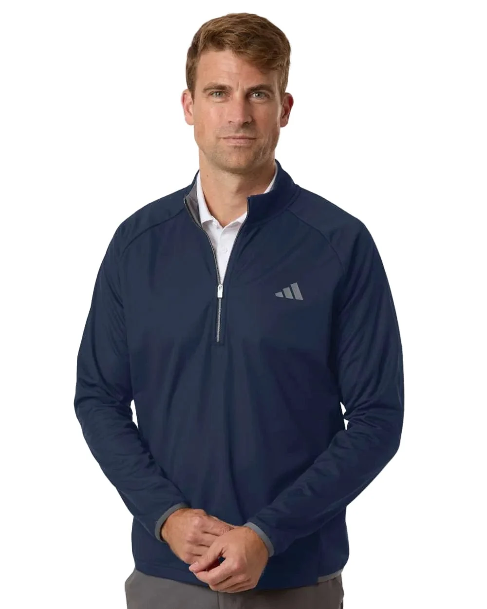 adidas - Men's Ultimate365 Wind Quarter-Zip Pullover