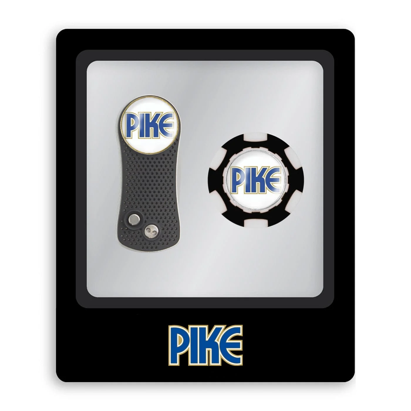 Ahead - Switchfix Divot Repair Tool & Poker Chip Ball Marker Gift Set