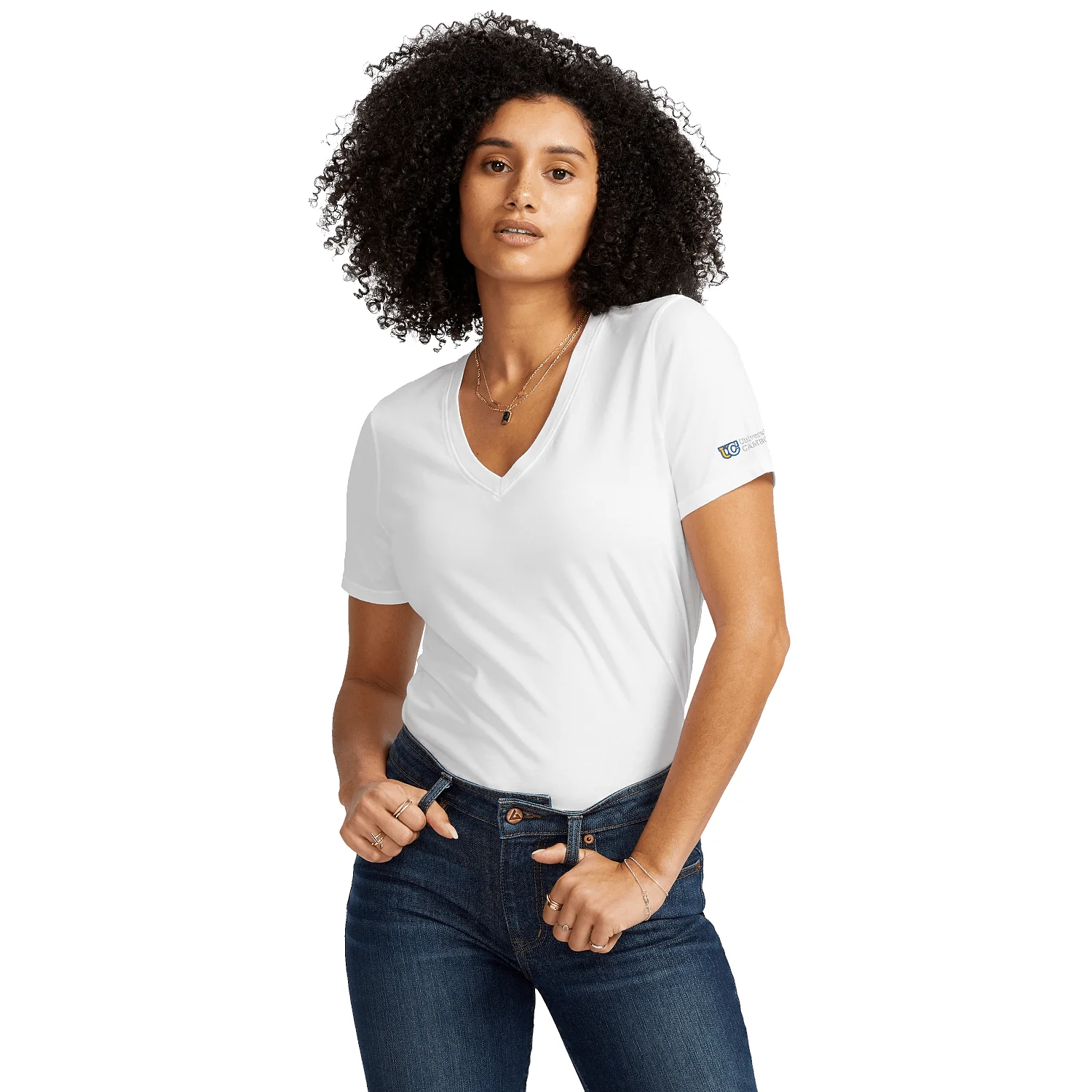 American Giant - Women's Classic Cotton V-neck T