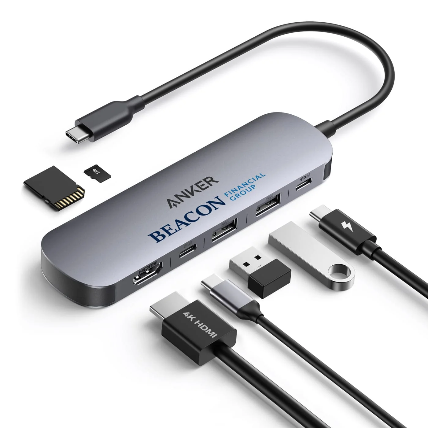 Anker - USB-C Hub (7-in-1)