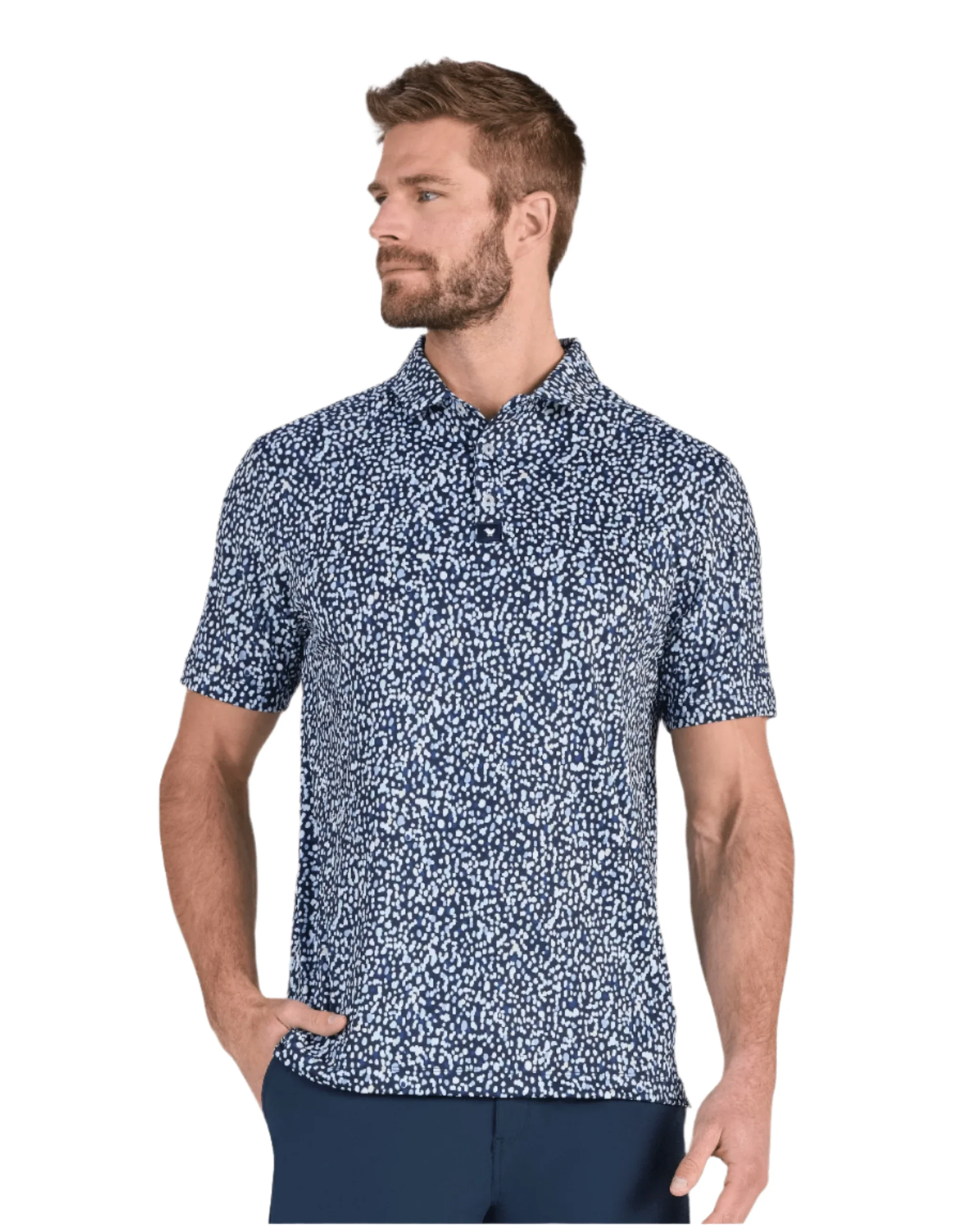 Bad Birdie - Men's Drippity Drip Remix Polo