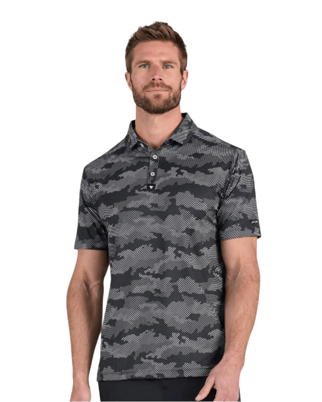 Bad Birdie - Men's Frostbite Granite Polo