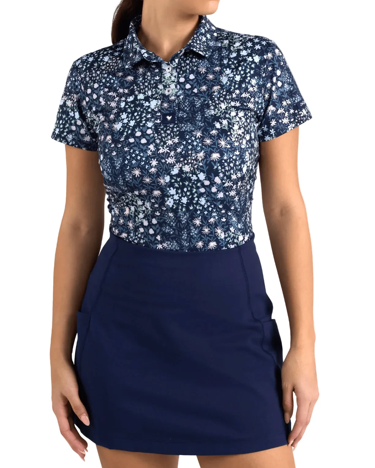 Bad Birdie - Women's Super Duper Bloom Polo