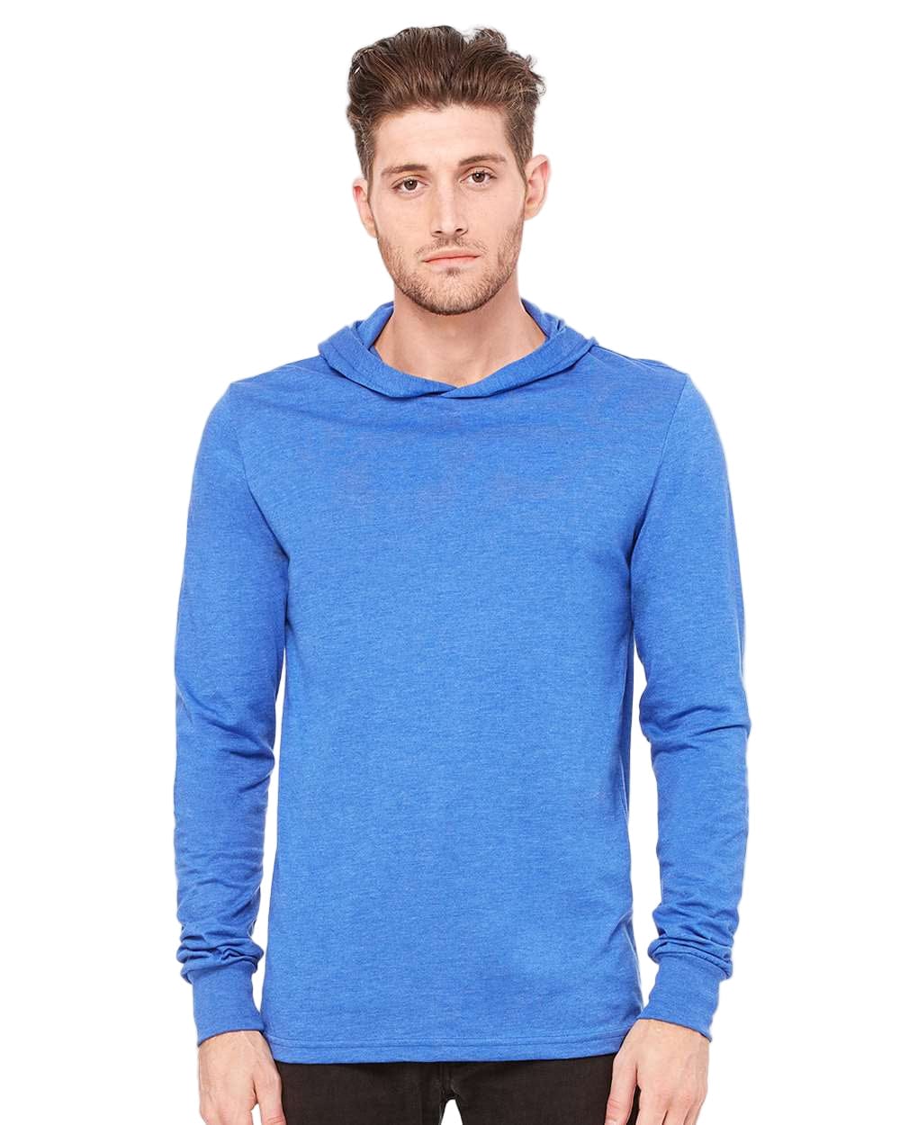 Bella + Canvas - Jersey Long Sleeve Hoodie