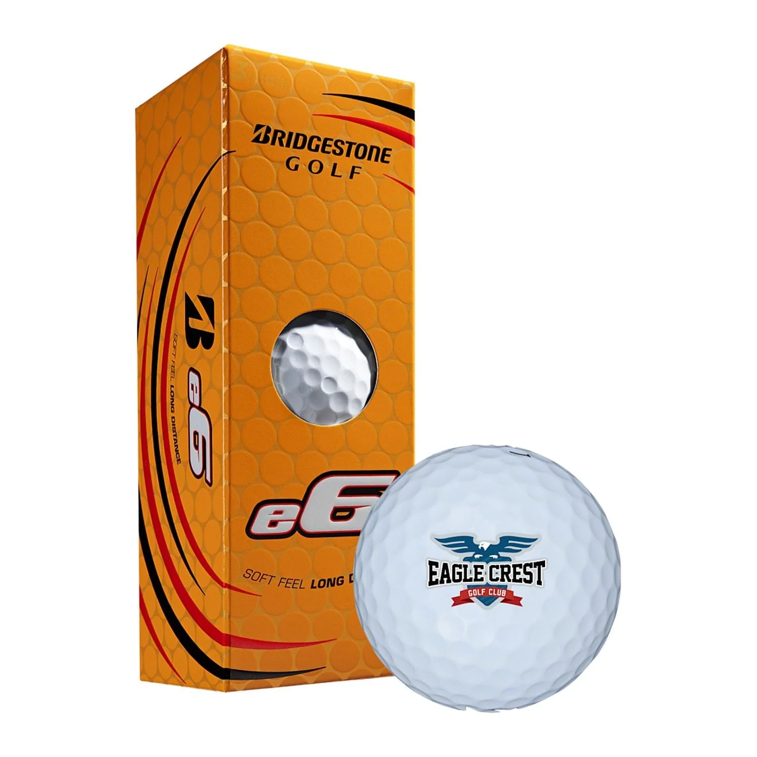Bridgestone - e6 Soft Golf Balls 3-Pack