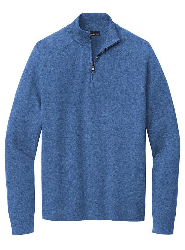 Brooks Brothers - Men's Cotton Stretch 1/4-Zip Sweater