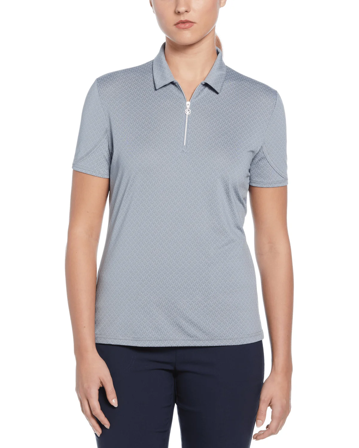 Callaway - Women's All-Over Stitched Chev Polo