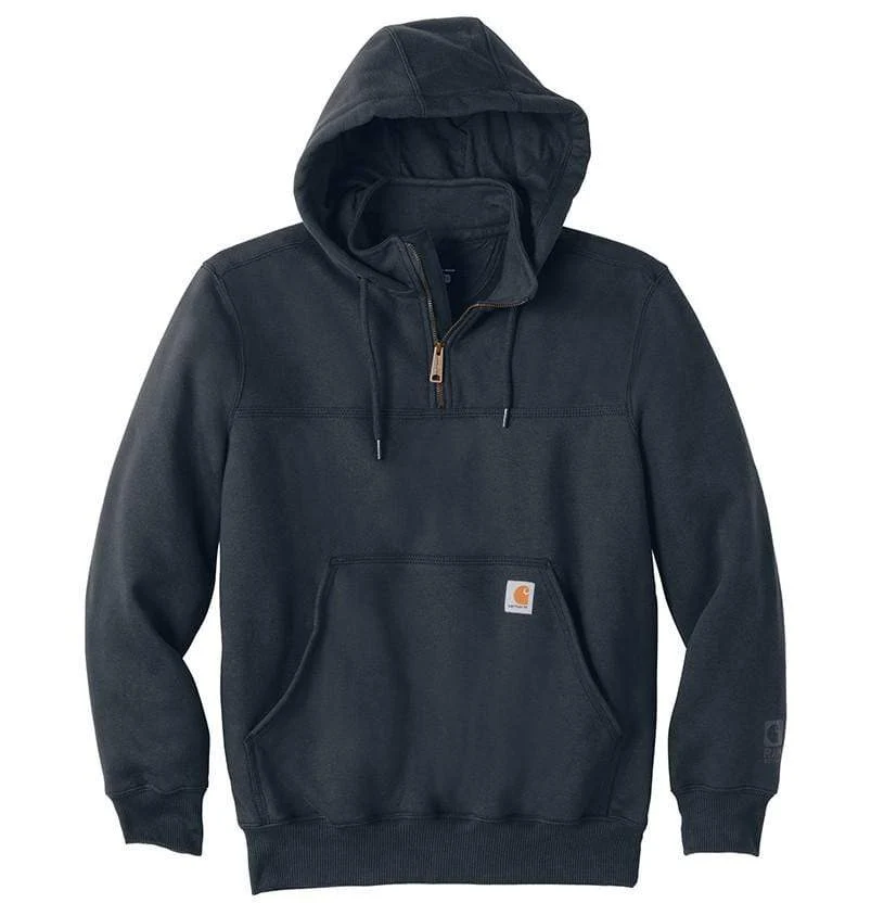 Carhartt - Men's Rain Defender庐 Paxton Heavyweight Loose Fit Hooded Zip Mock Sweatshirt
