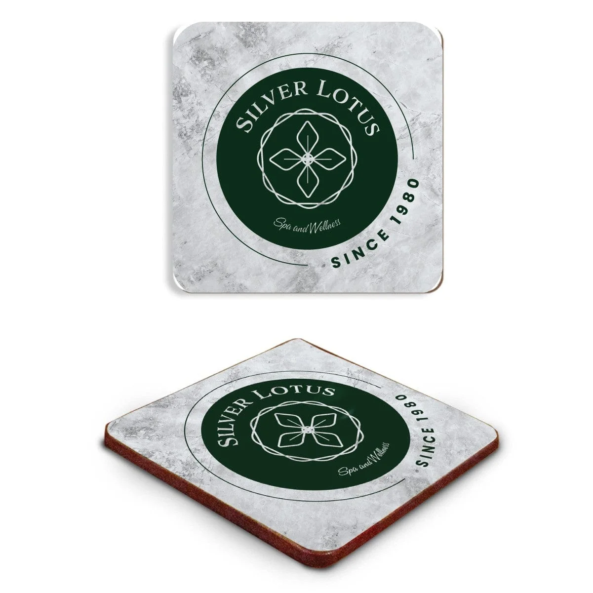 CoasterStone - Hardboard Cork-Back Coaster in Bulk