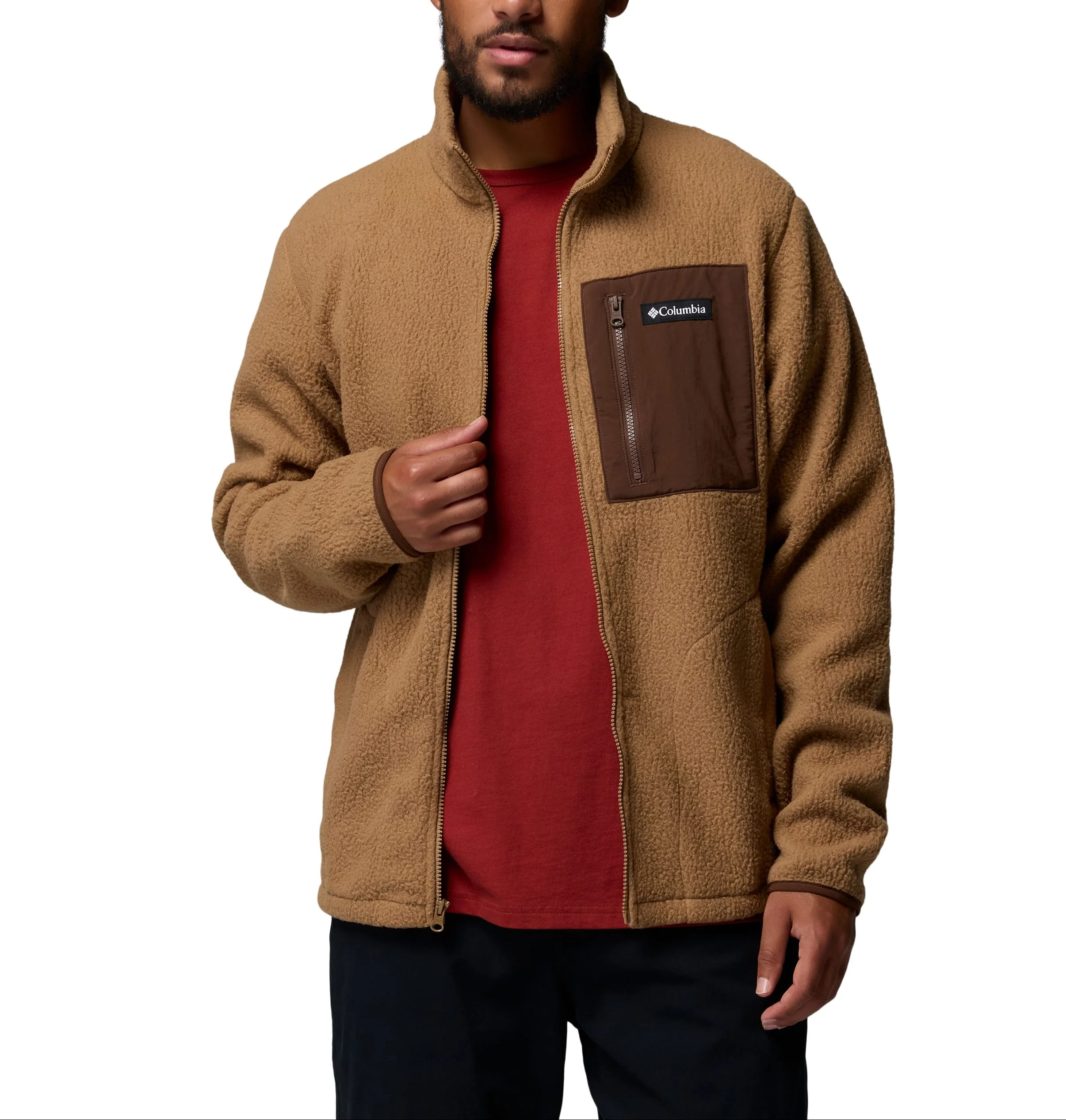 Columbia - Men's Jasper Ridge™ Pebbled Full Zip Fleece