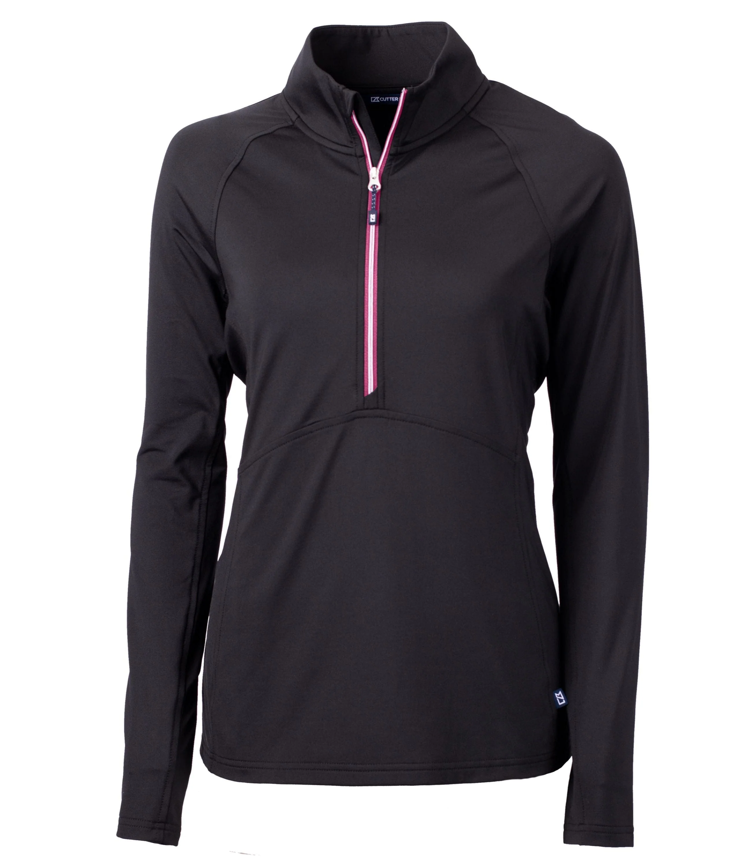 Cutter & Buck - Women's Adapt Eco Knit Half Zip Pullover w/ Contrast Zipper