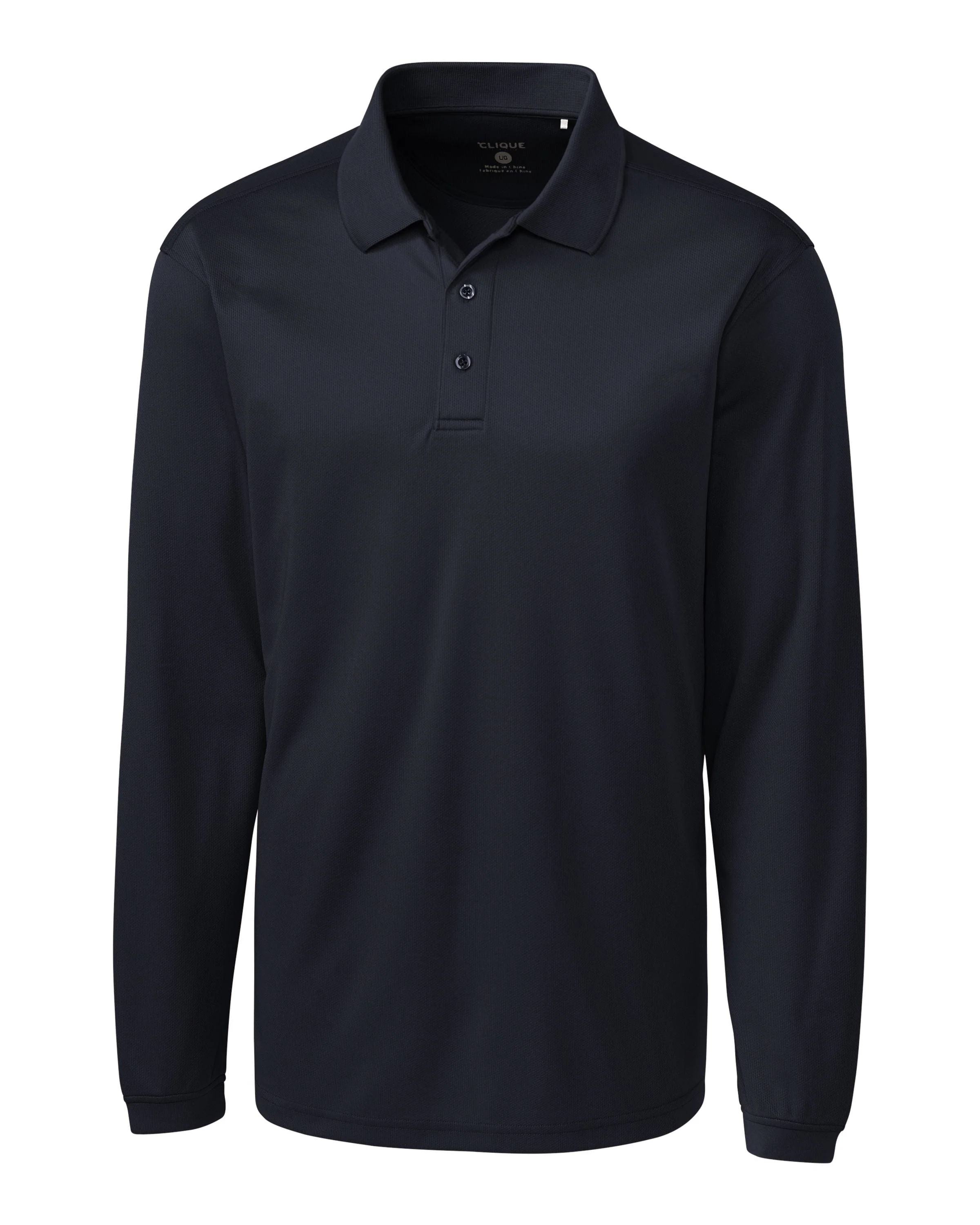 Clique by Cutter & Buck - Men's Ice Pique Long Sleeve Polo