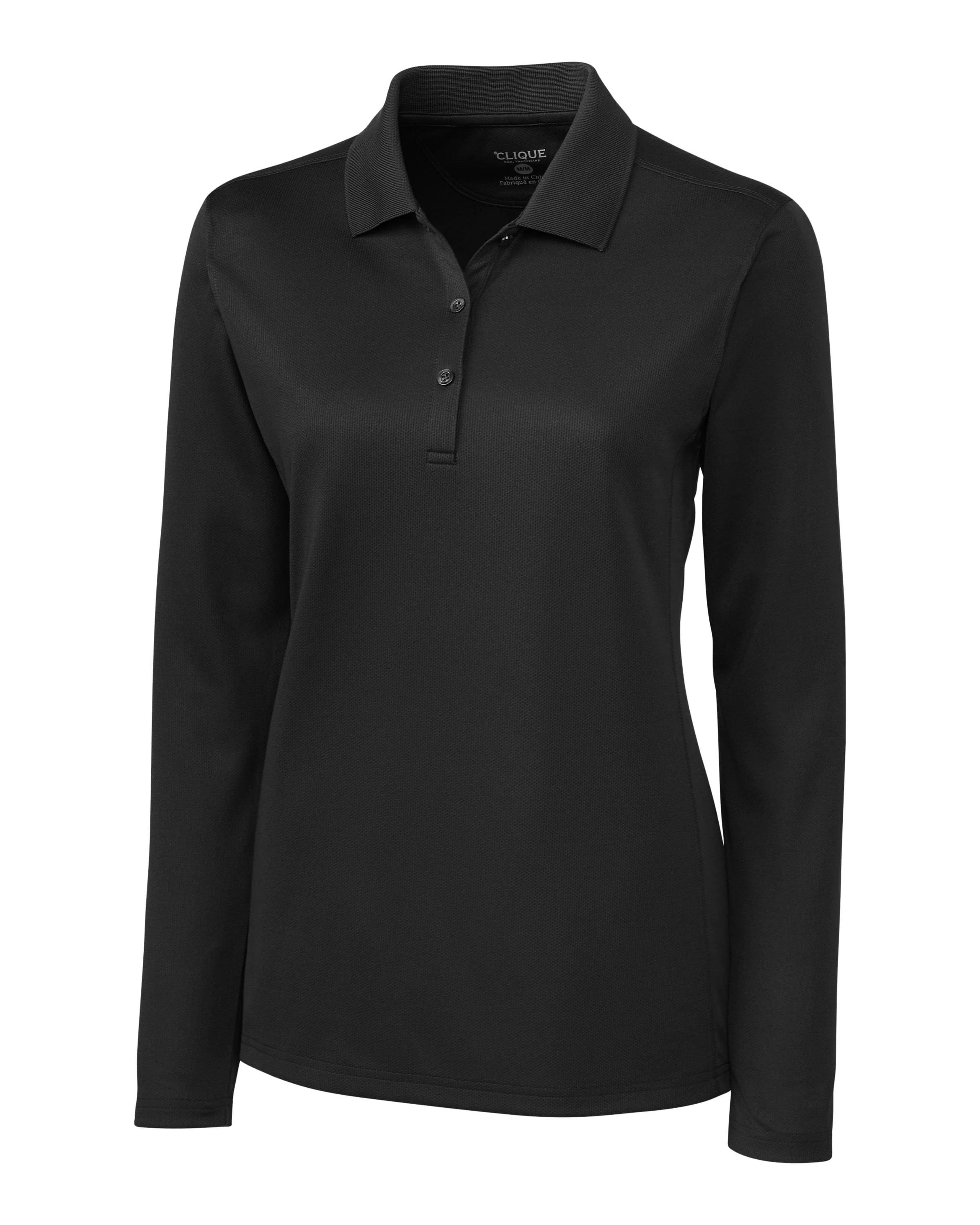Clique by Cutter & Buck - Women's Ice Pique Long Sleeve Polo
