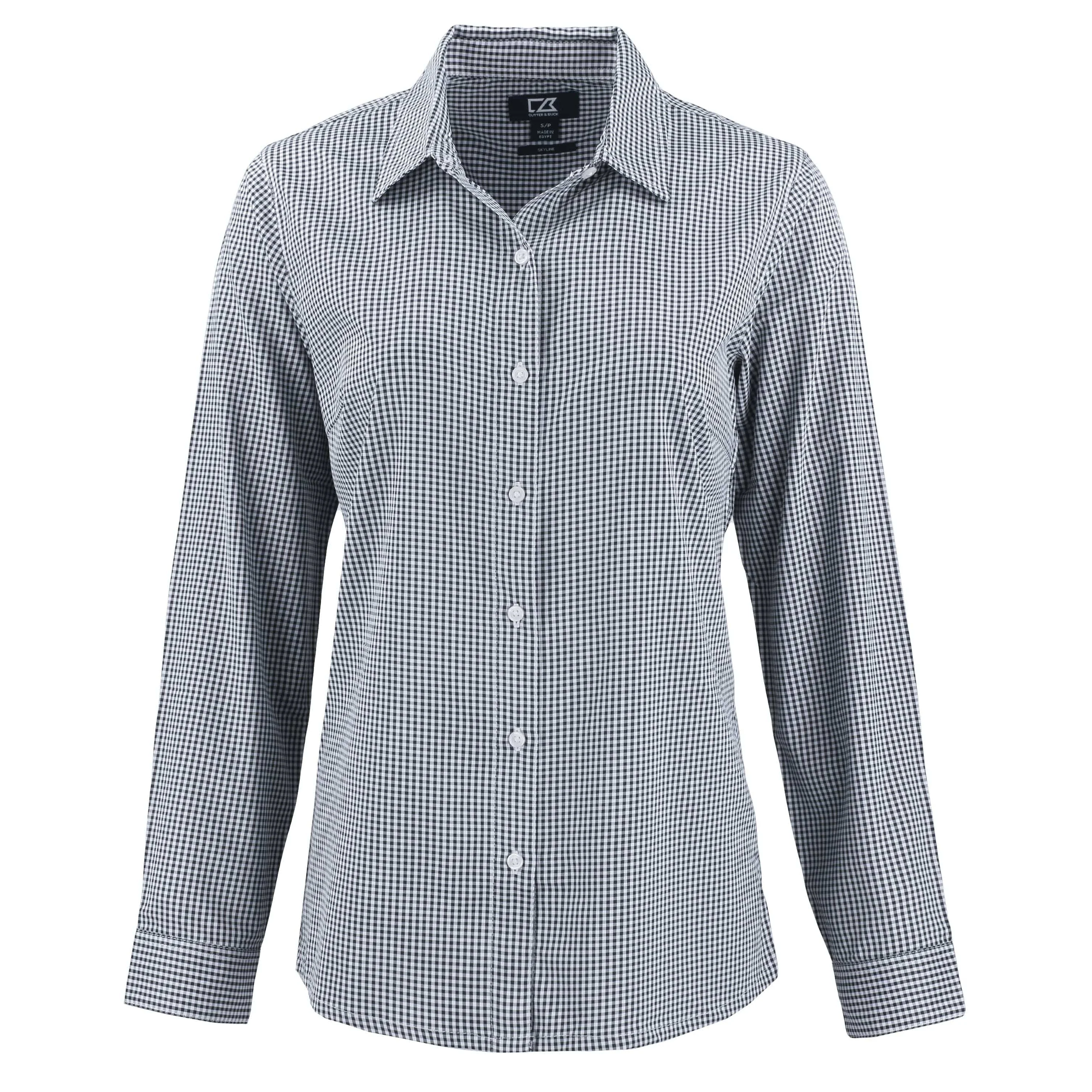 Cutter & Buck - Women's Skyline Recycled Gingham Dress Shirt