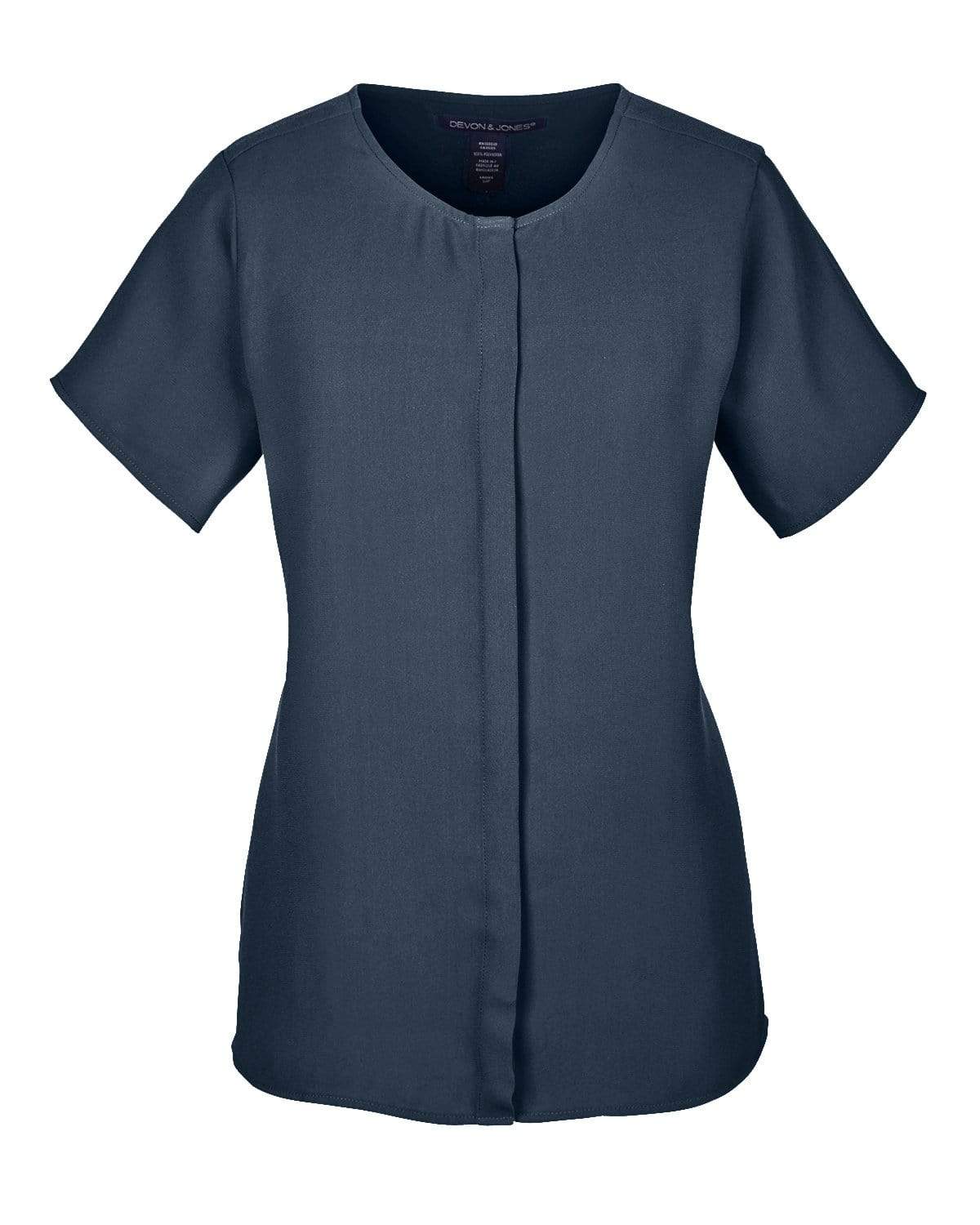 Devon & Jones - Women's Perfect Fit™ Short Sleeve Crepe Blouse