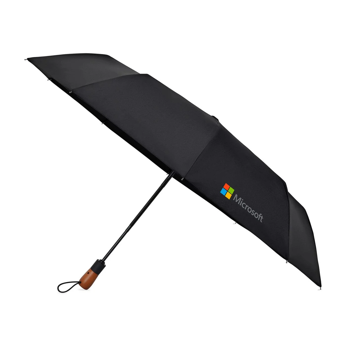 Elements - 46 Recycled Auto Open & Close Executive Folding Umbrella