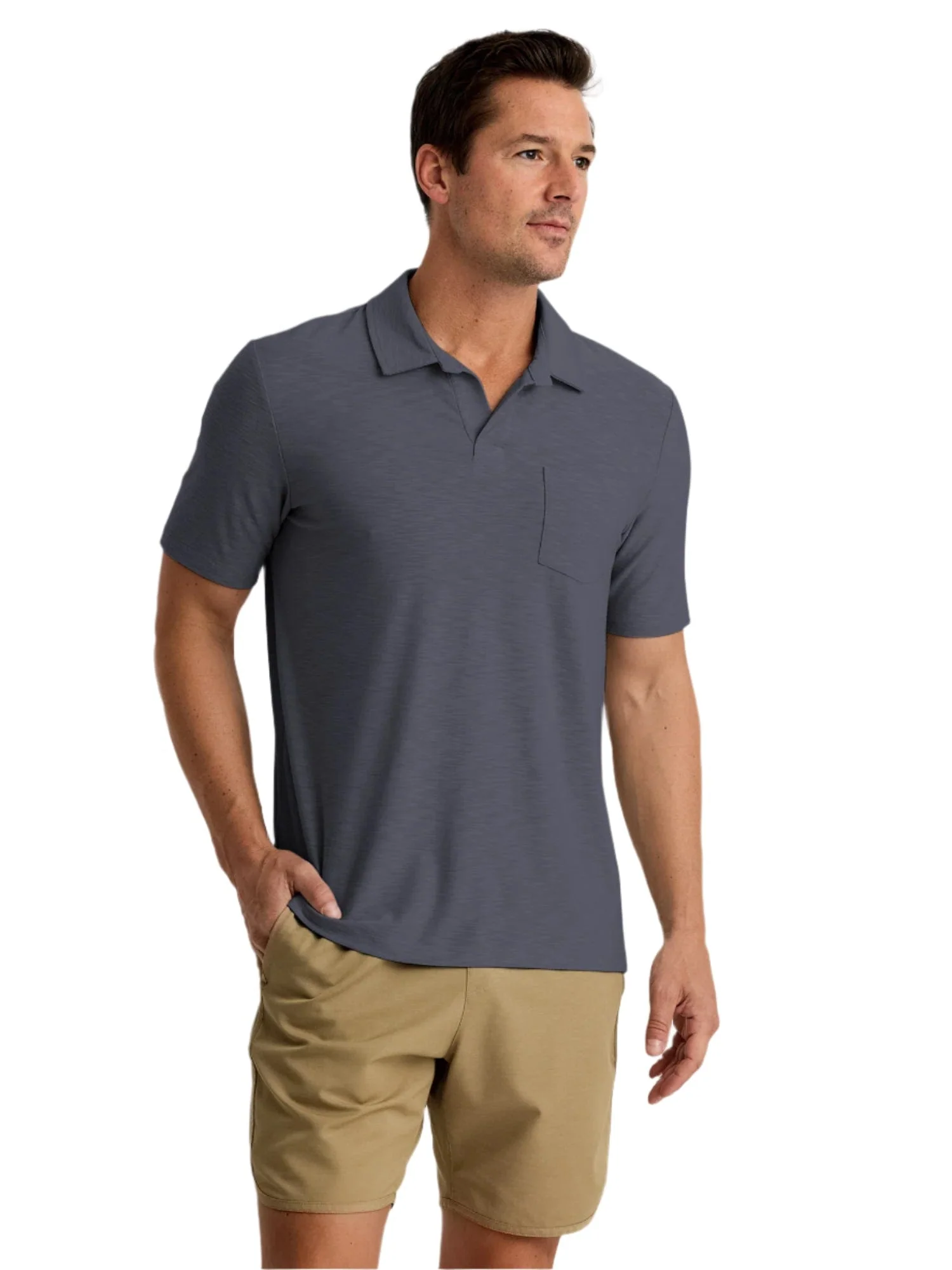 Free Fly - Men's Bamboo Slub Polo II