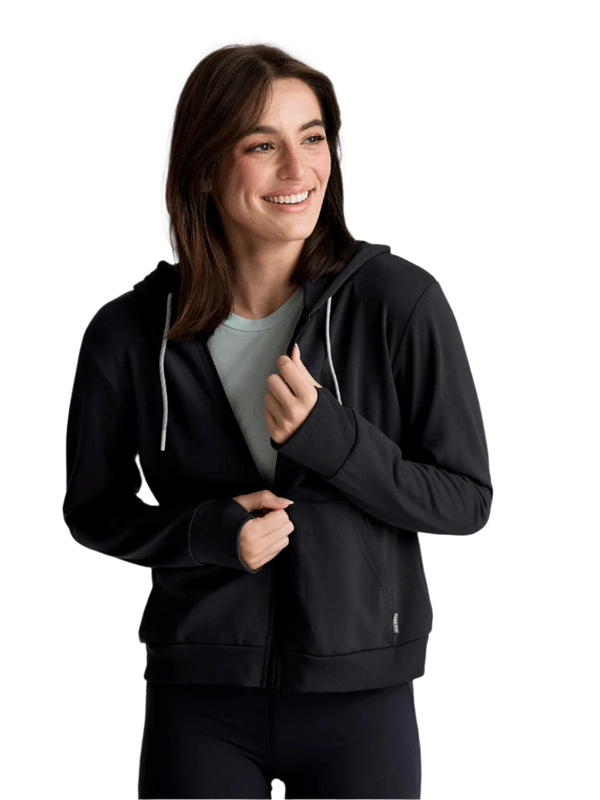 Free Fly - Women's Bamboo Lightweight Fleece Zip Hoodie