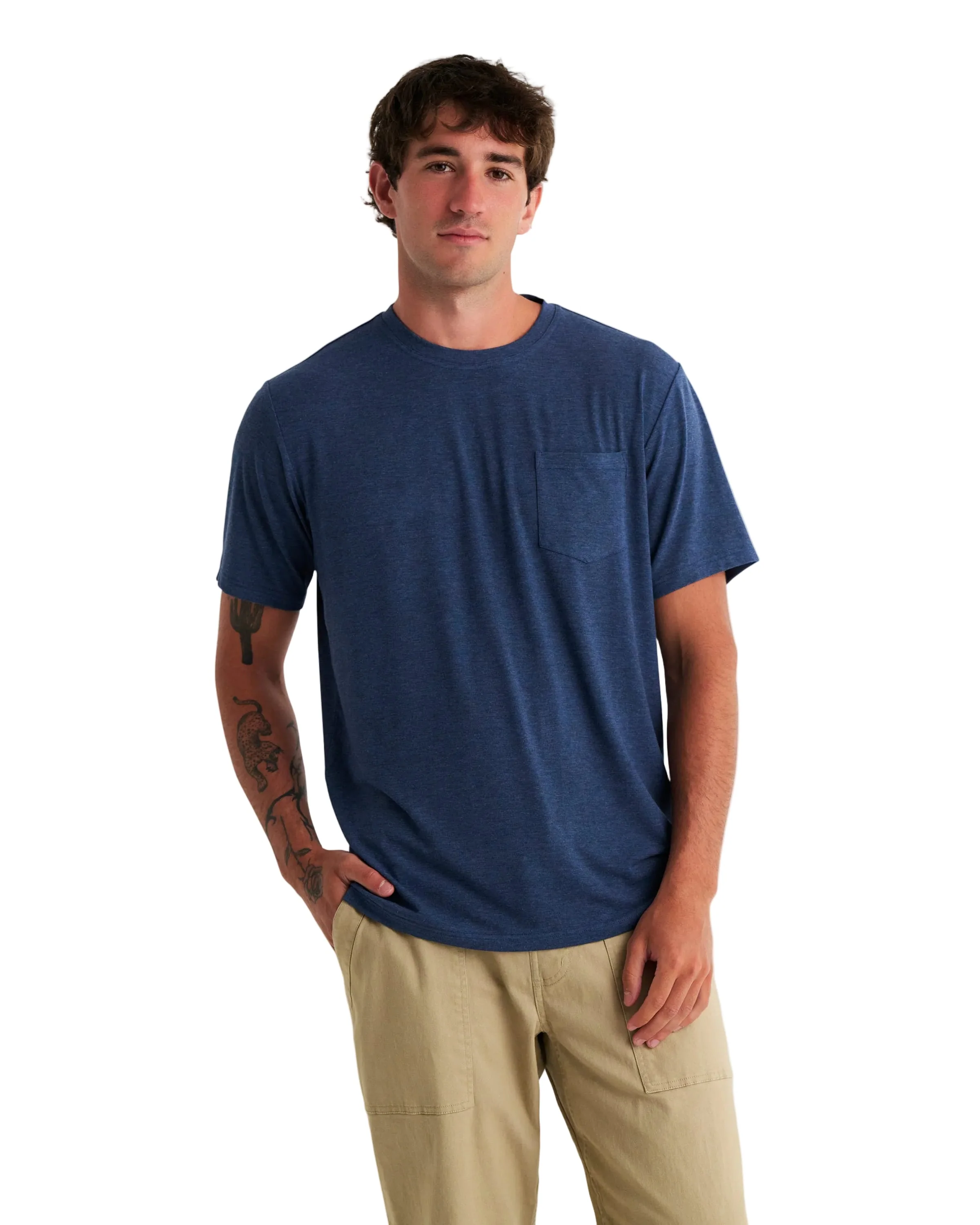 Free Fly - Men's Bamboo Flex Pocket Tee