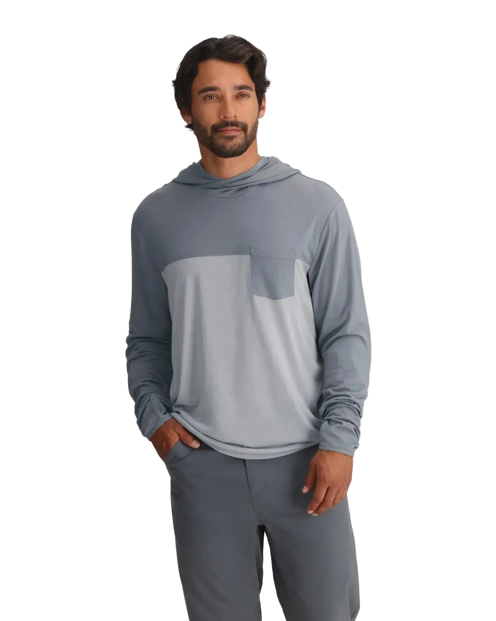 Free Fly - Men's Bamboo Hybrid Hoodie