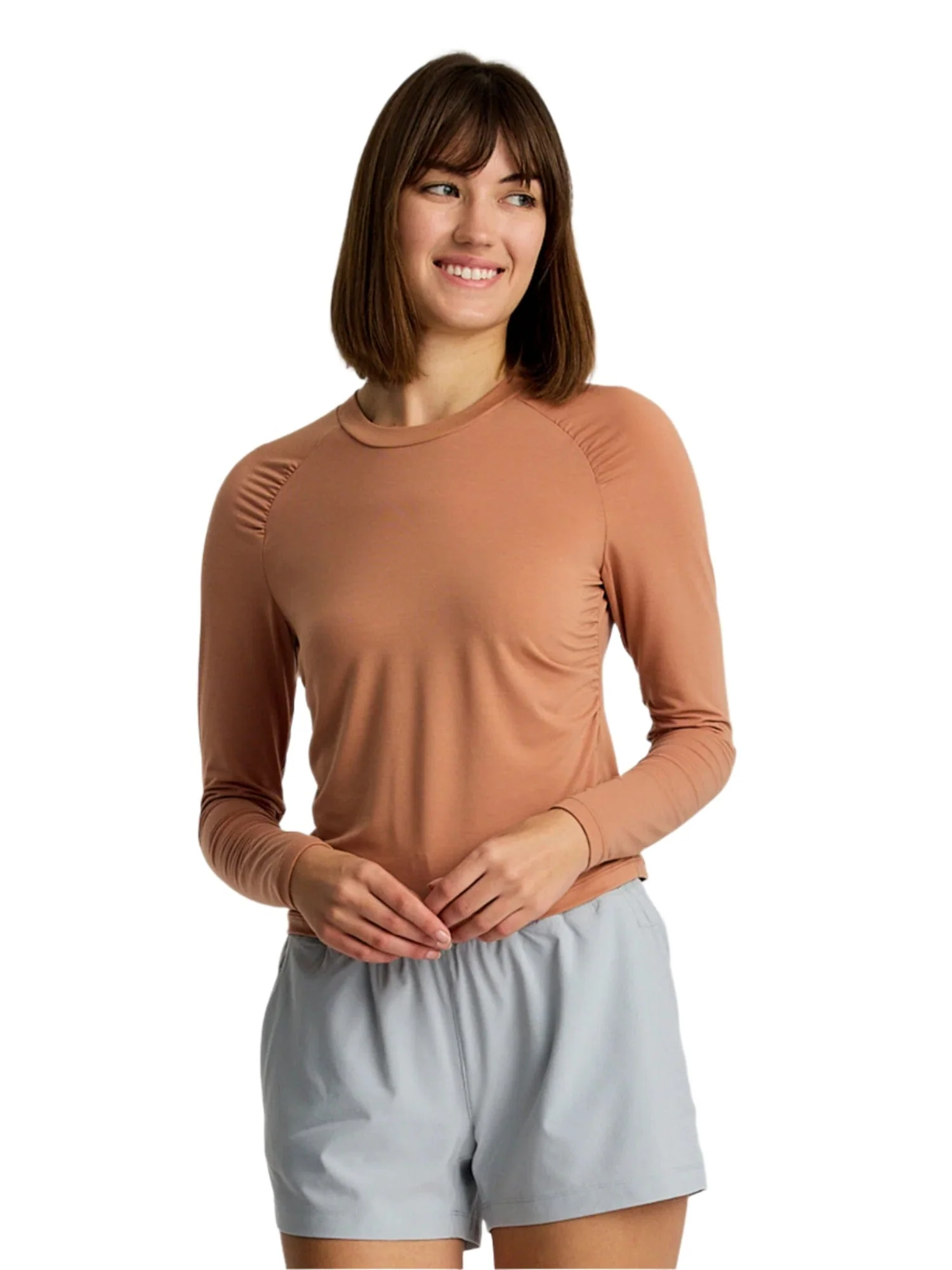 Free Fly - Women's Elevate Lightweight Fitted Long Sleeve
