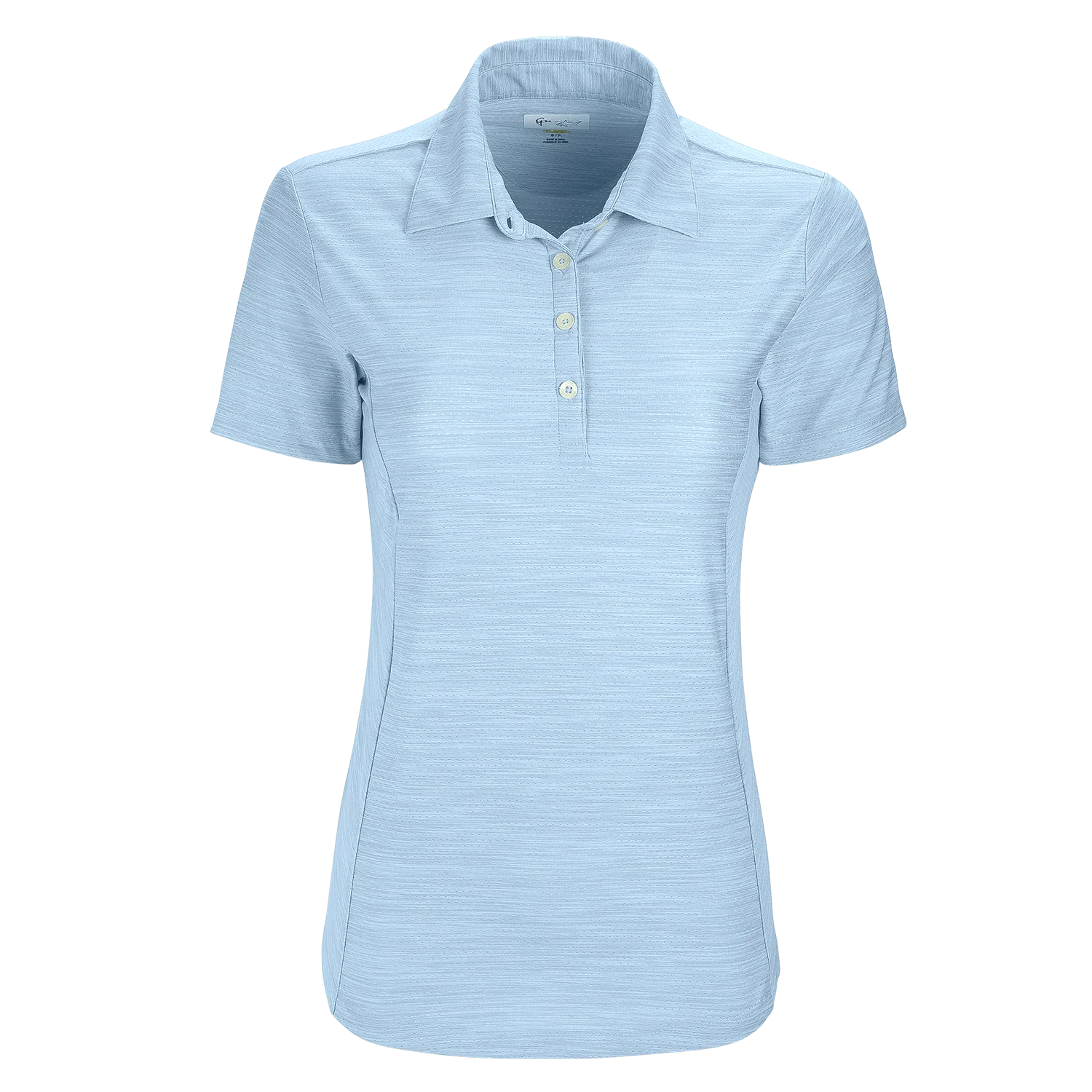 Greg Norman - Women's Play Dry庐 Heather Solid Polo
