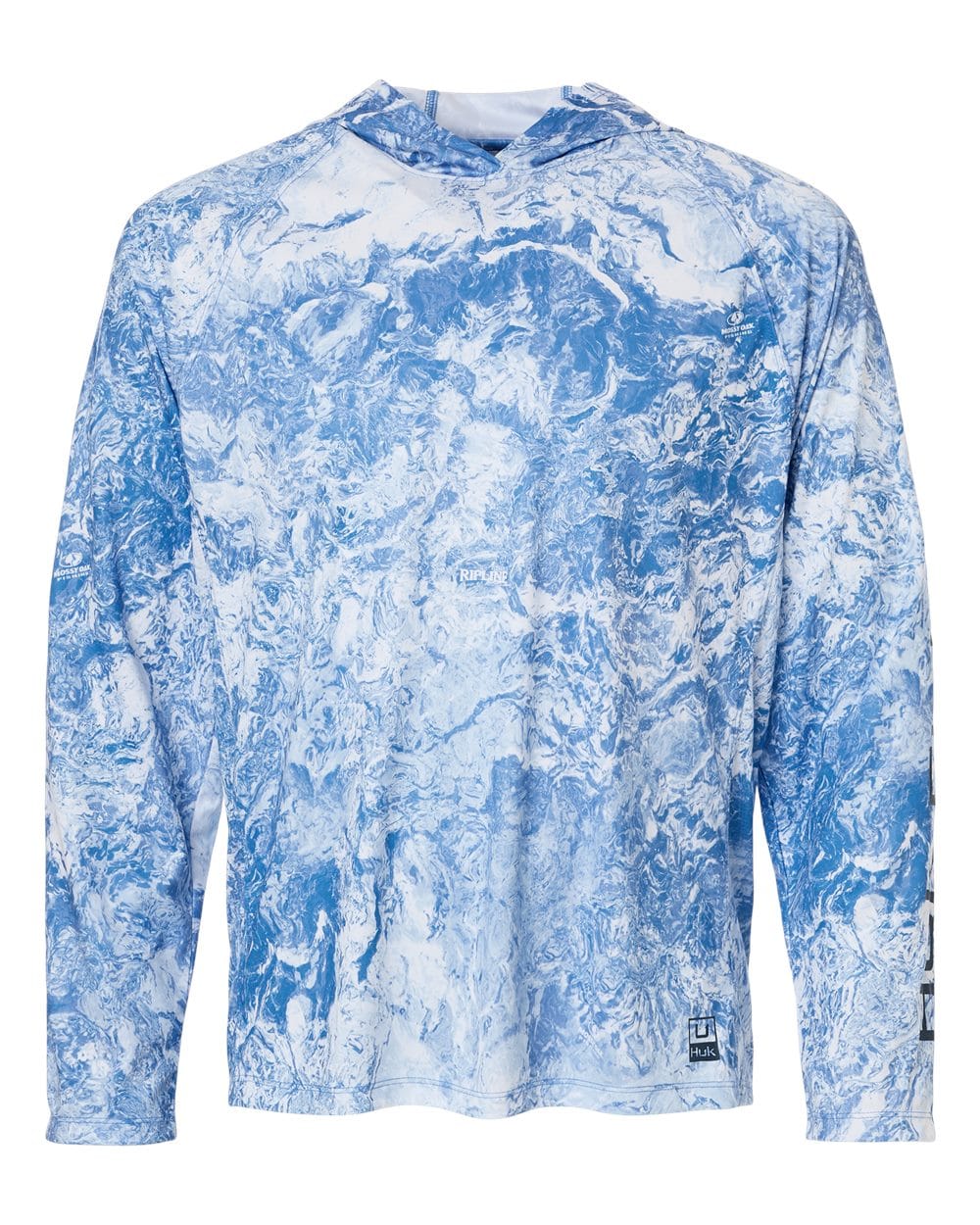 HUK - Men's Pursuit Mossy Oak Hooded T-Shirt