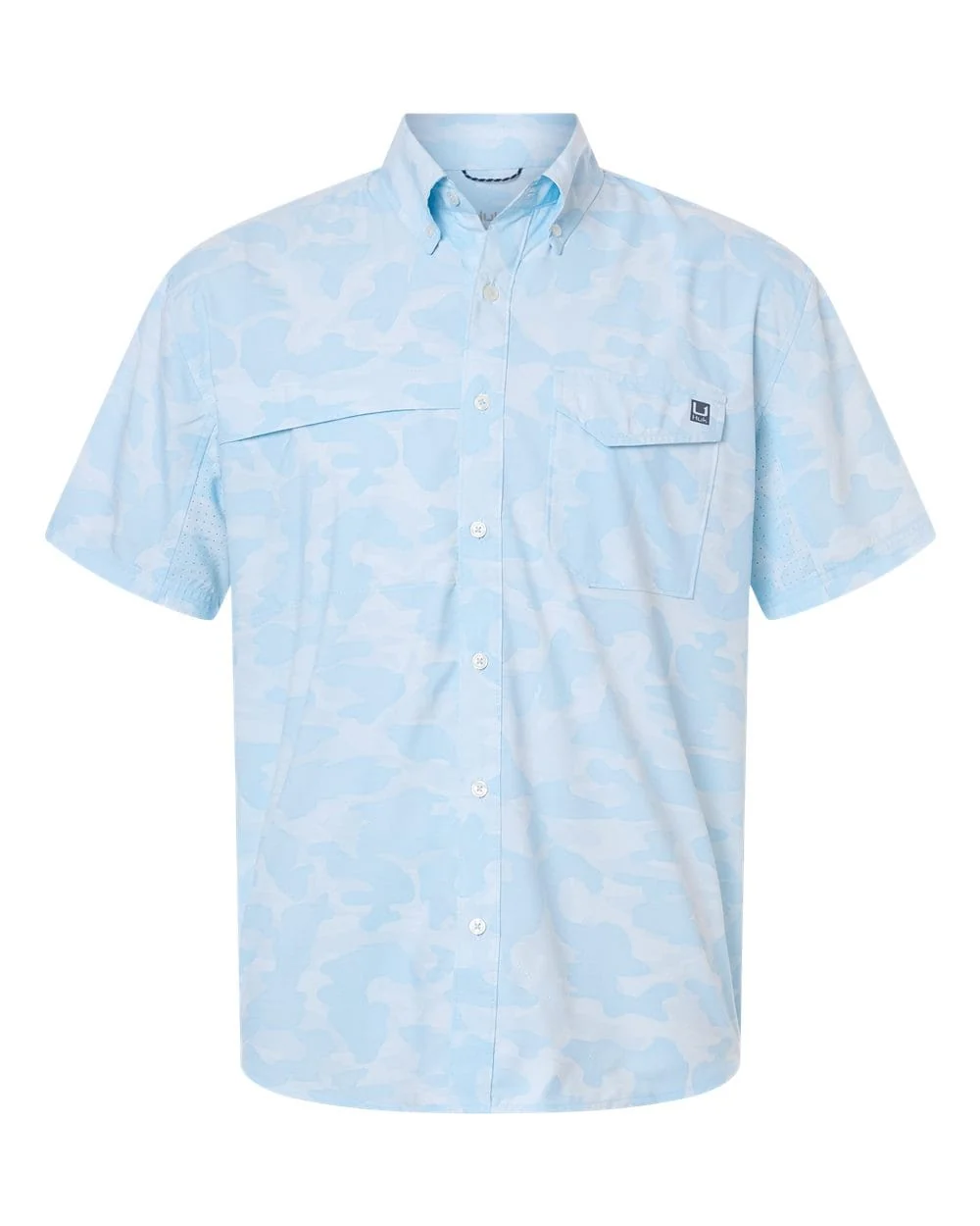 HUK - Men's Tidepoint Printed Short Sleeve Shirt