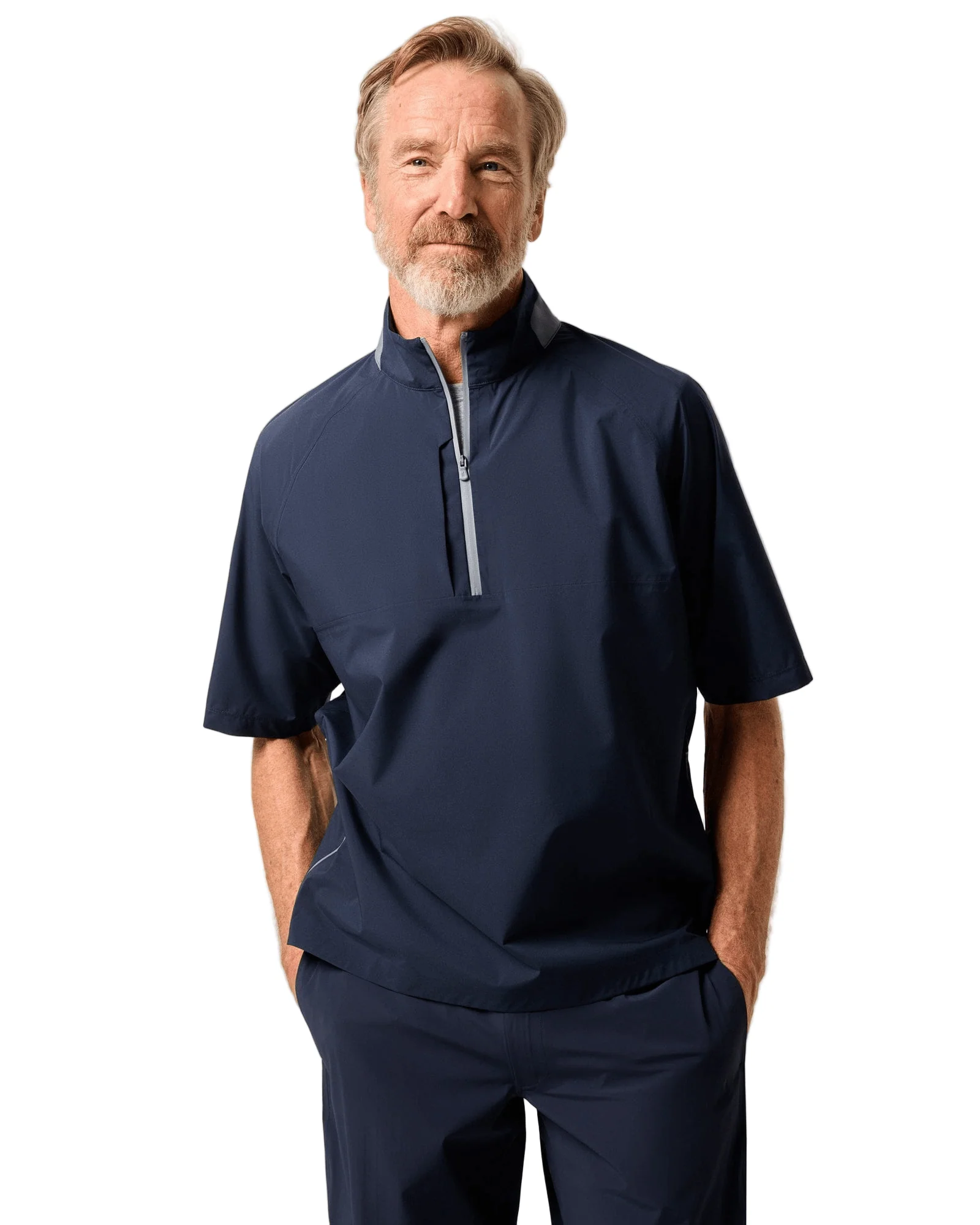 Johnnie-O - Stealth Stowable Short Sleeve Rain Jacket