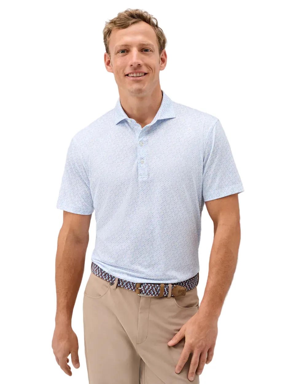 Johnnie-O - Pip Floral Performance Jersey Polo