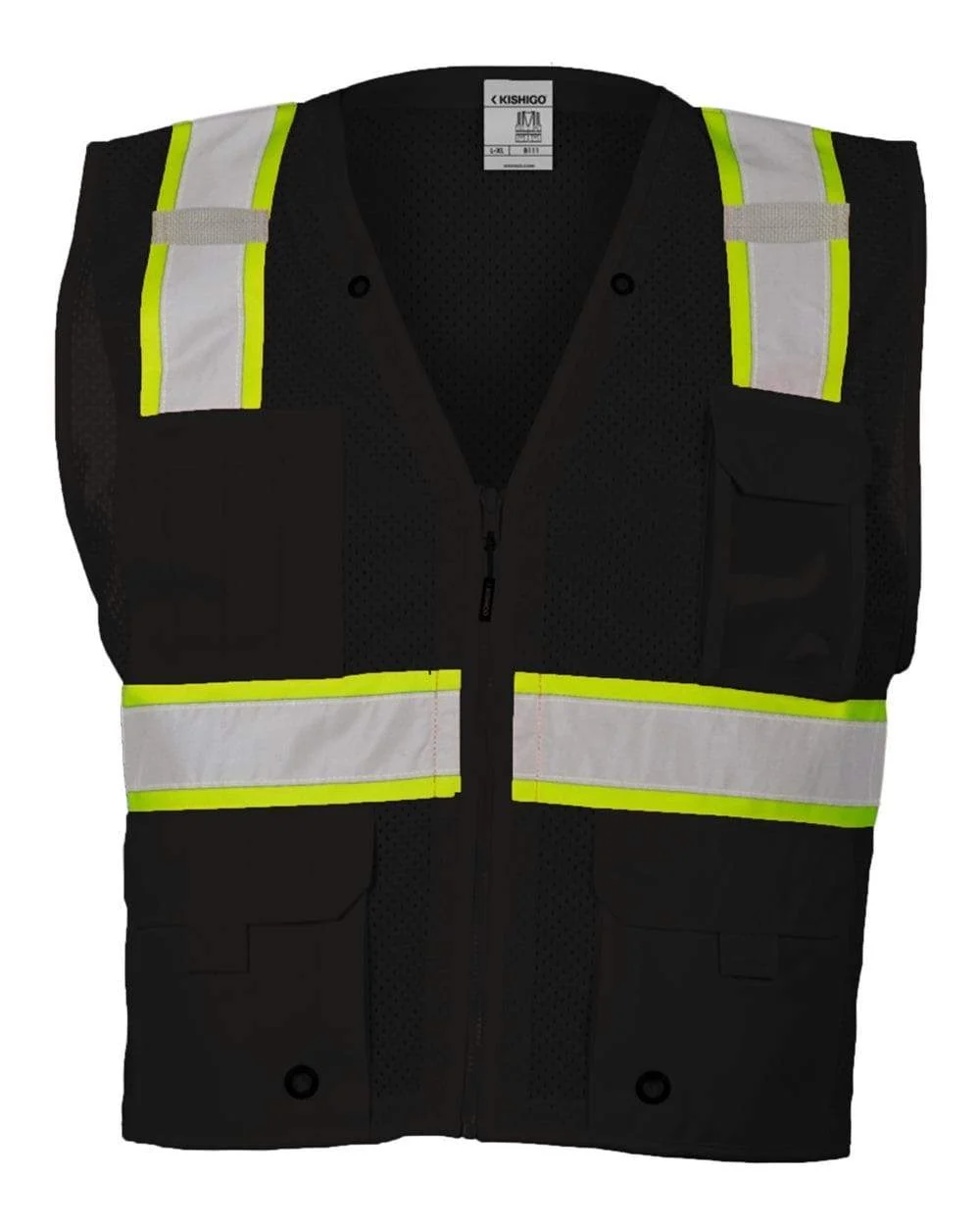 Kishigo - EV Seriesﾂｮ Enhanced Visibility Multi-Pocket Mesh Vest