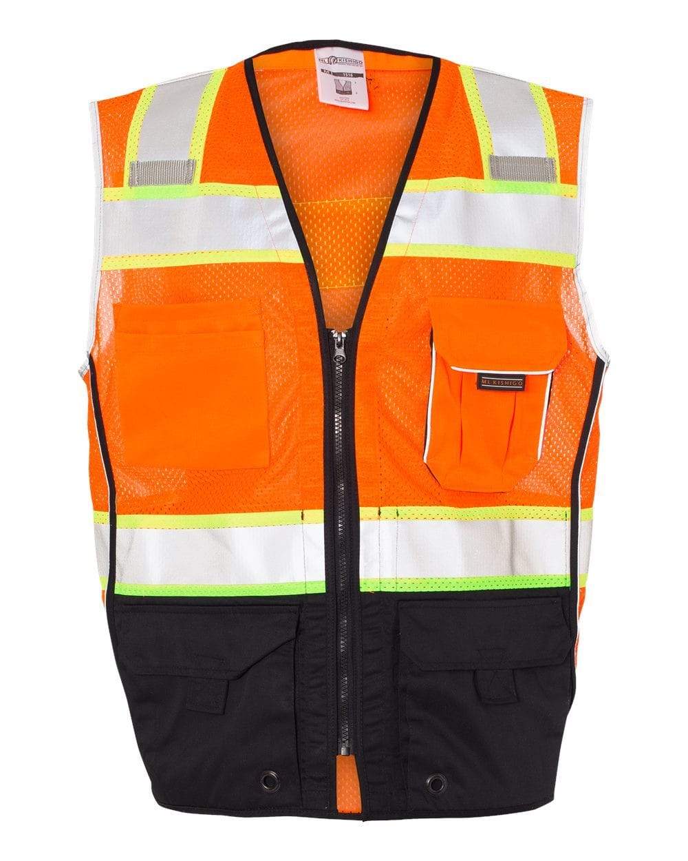 Kishigo - Premium Black Seriesﾂｮ Black Bottom Class 2 Vest