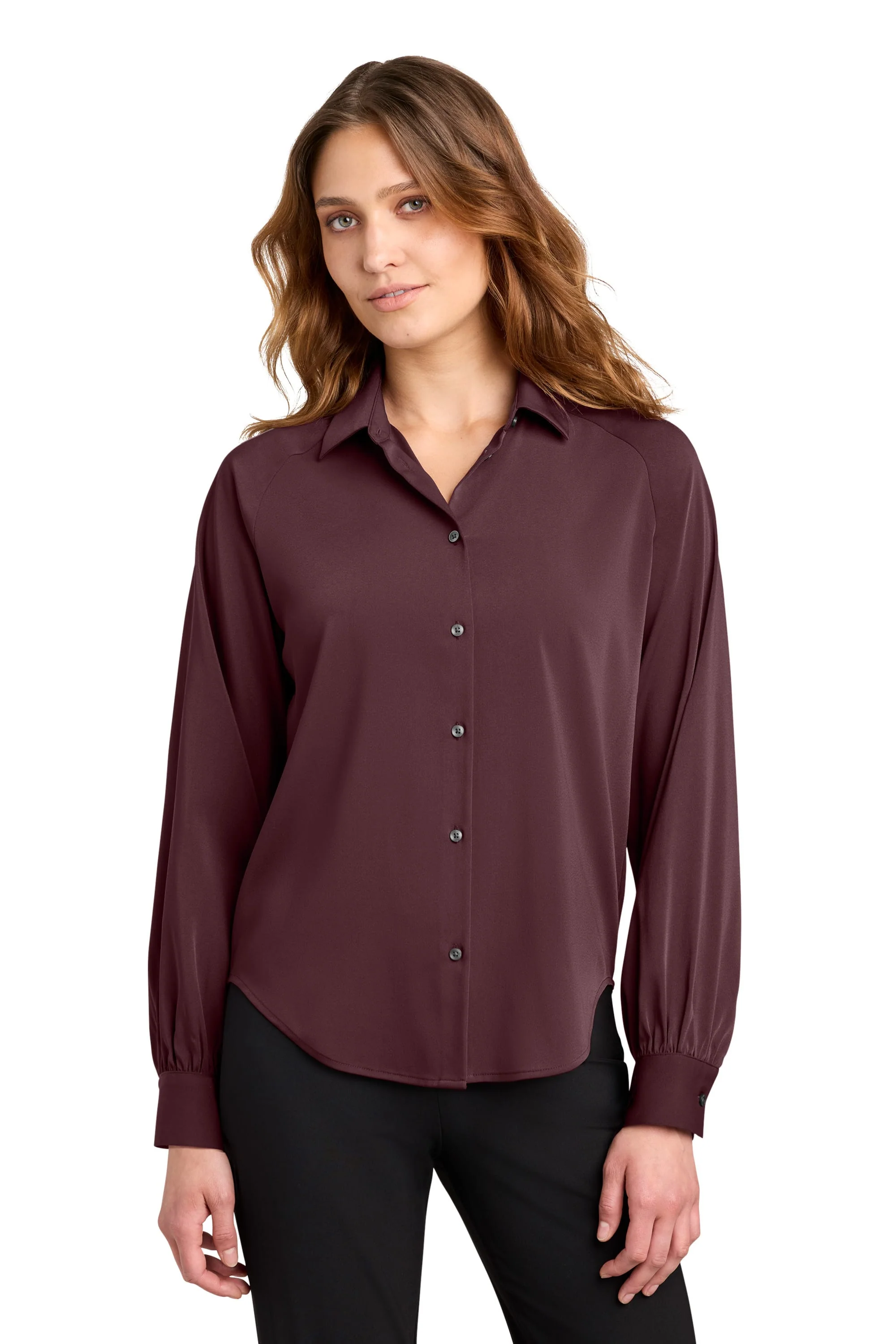 Mercer+Mettle - Women's Long Sleeve Buttery Soft Blouse
