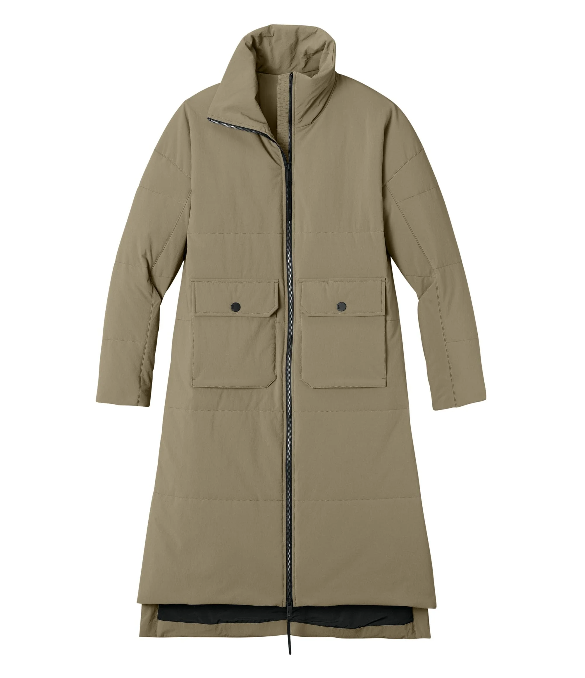 MiiR - Women's Sashiko Stretch Puffy Long Jacket
