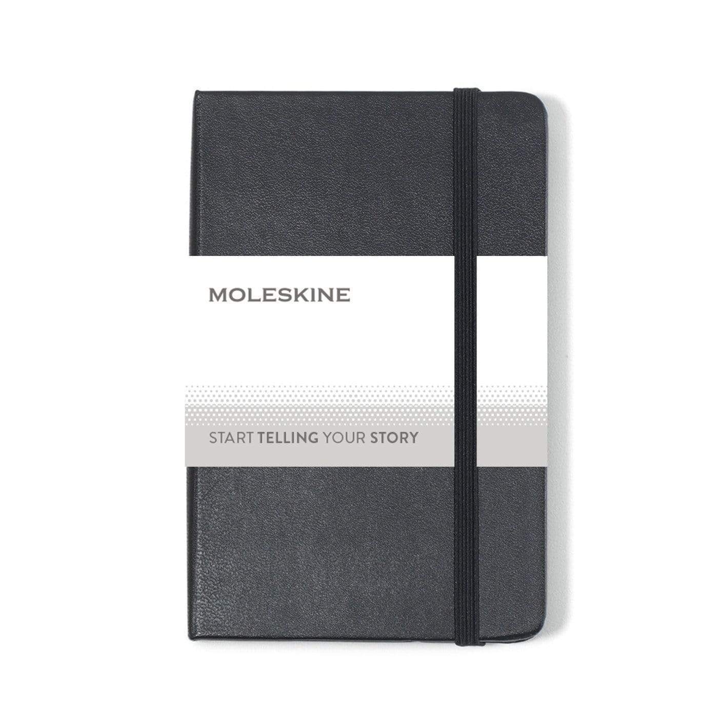 Moleskine - Hard Cover Plain Page Pocket Notebook (3.5 x 5.5)