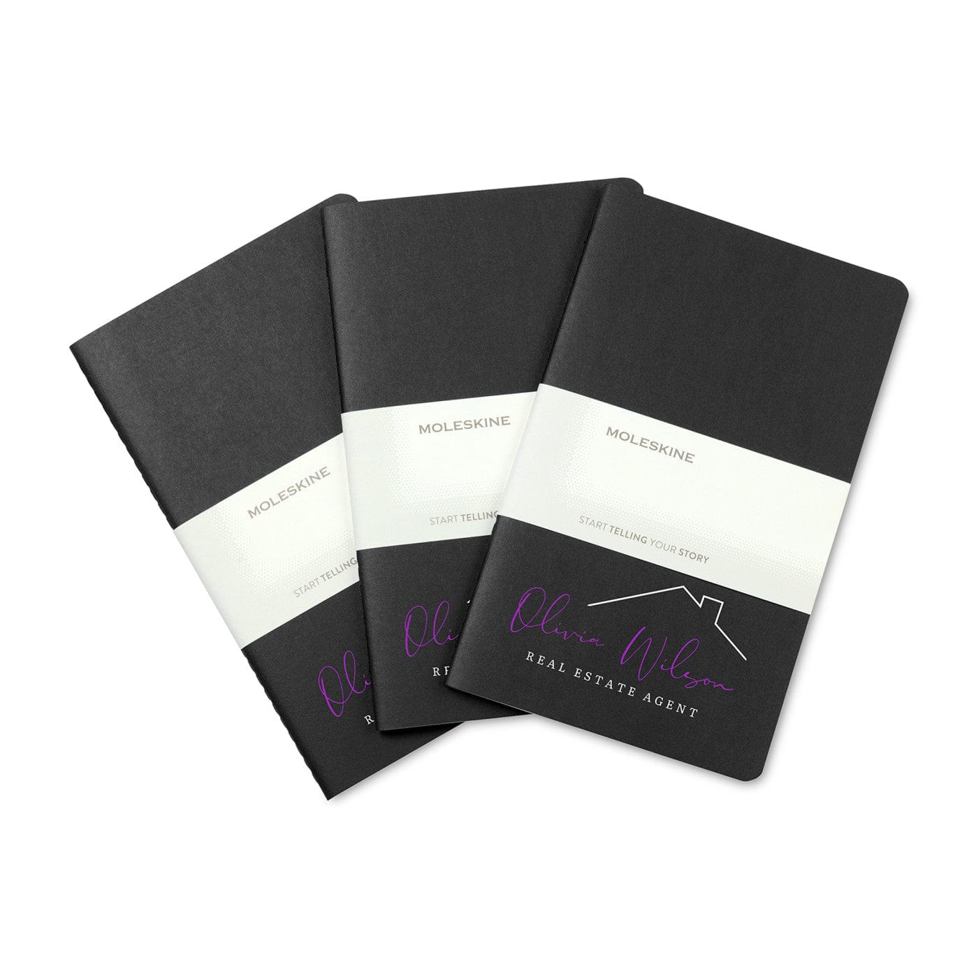 Moleskine - Cahier Ruled Pocket Journal 3-Pack