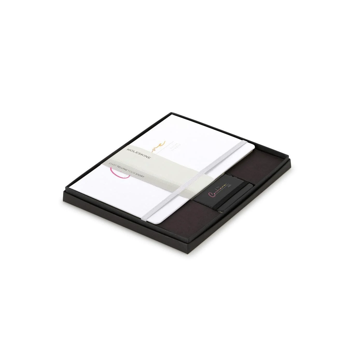 Moleskine - Large Notebook and Mini Notebook Charm Gift Set