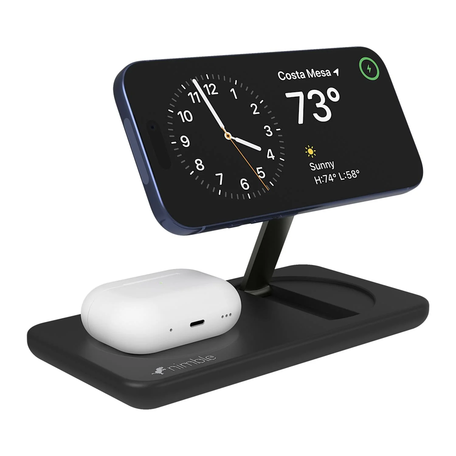 Nimble - Podium 2-in-1 Wireless Charging Stand