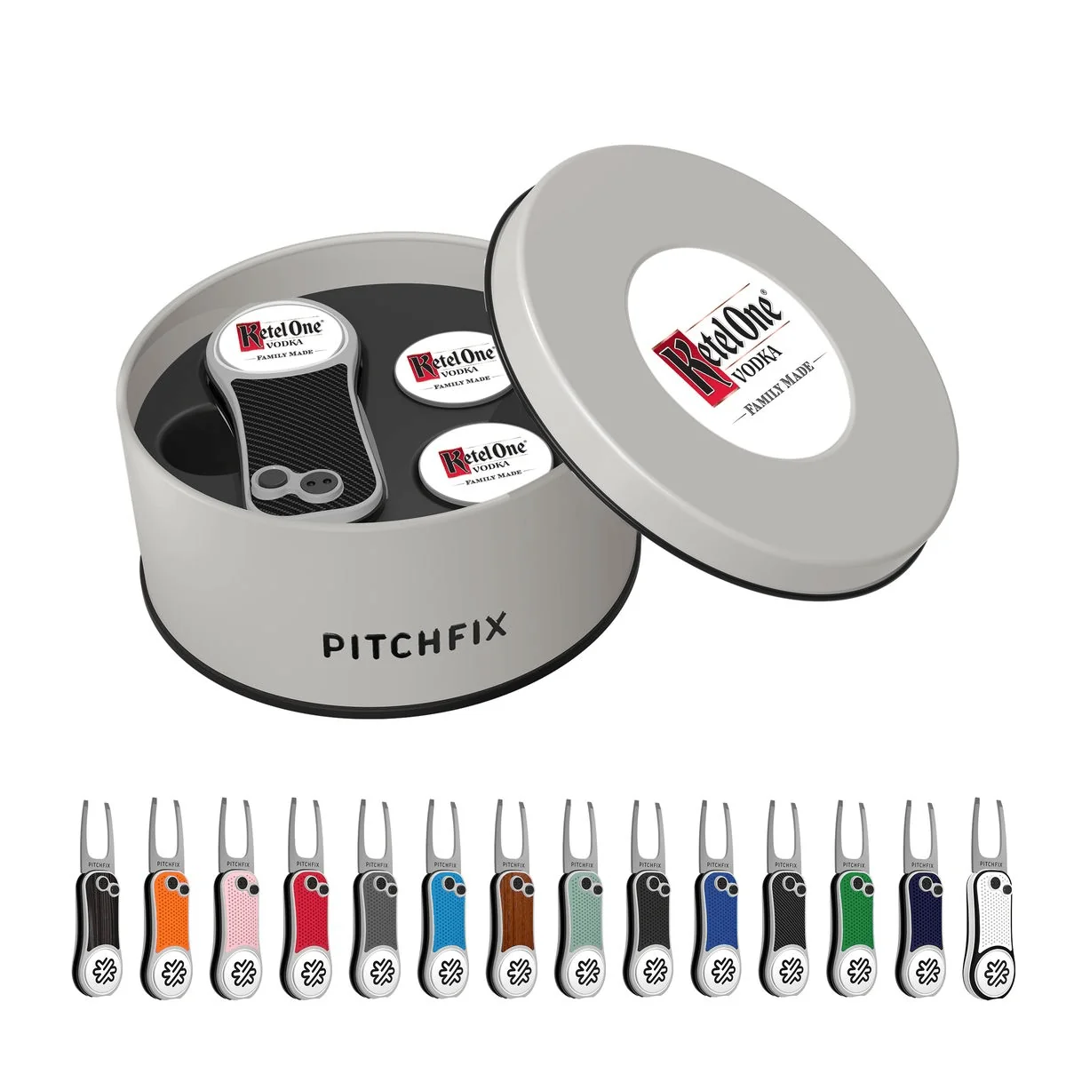 Pitchfix - Hybrid Golf Divot Tool Deluxe Gift Set