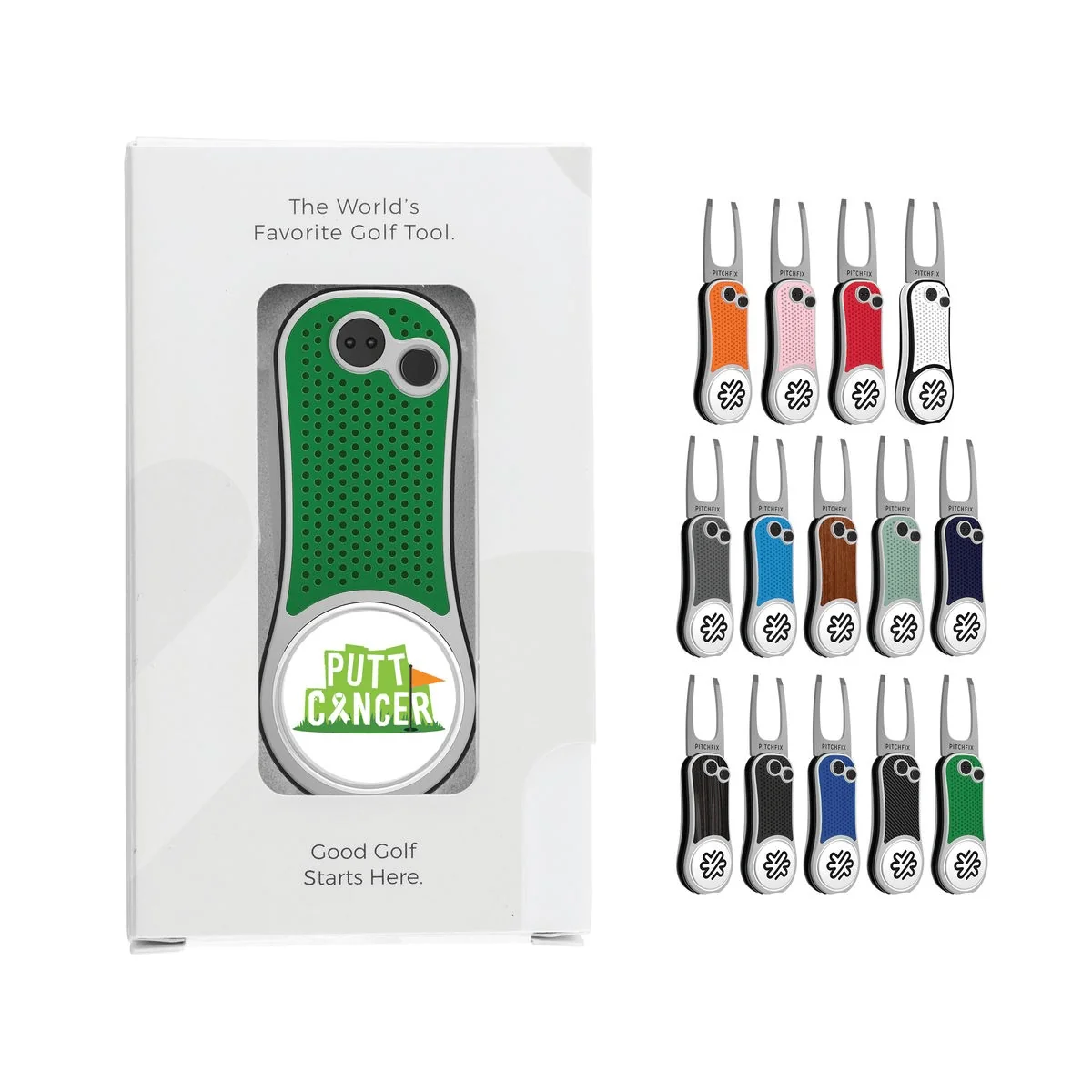 Pitchfix - Hybrid Golf Divot Tool w/ Gift Box