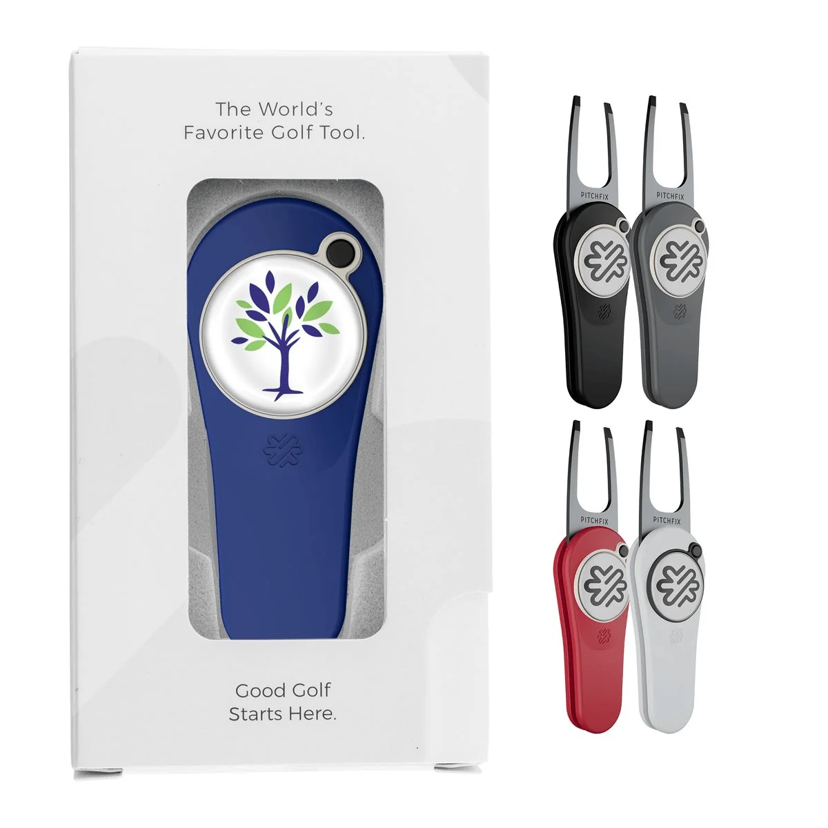 Pitchfix - Original 2.0 Golf Divot Repair Tool w/ Gift Box