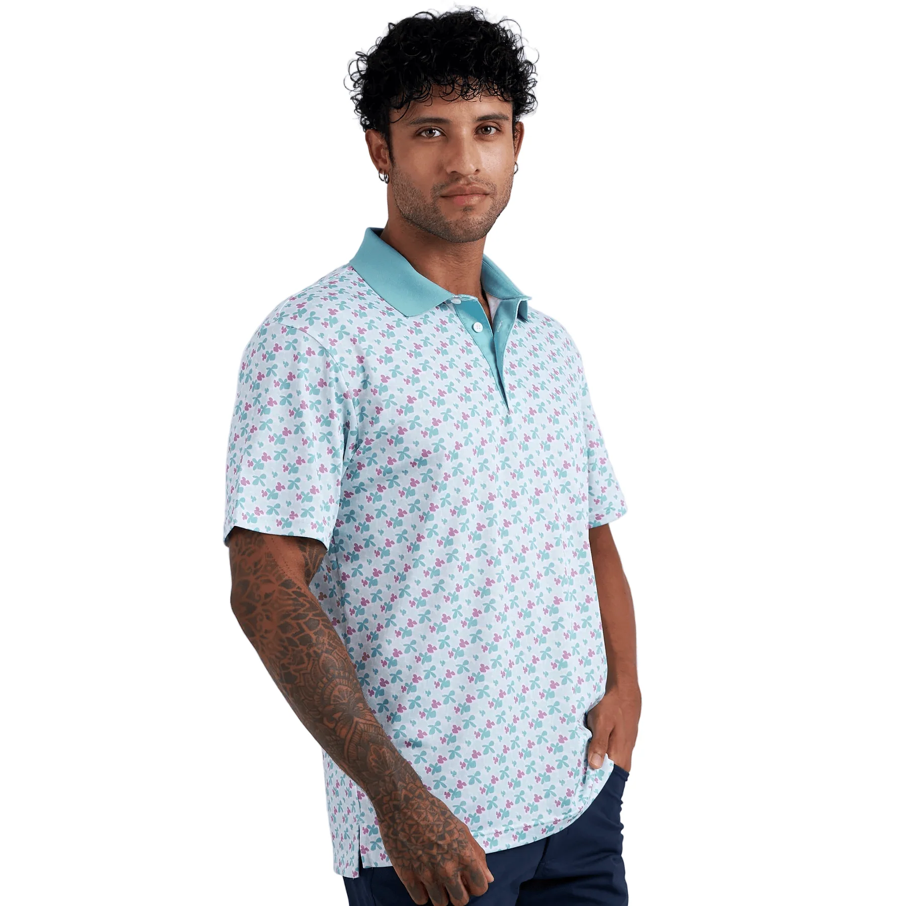 Swannies Golf - Men's Mike V Polo