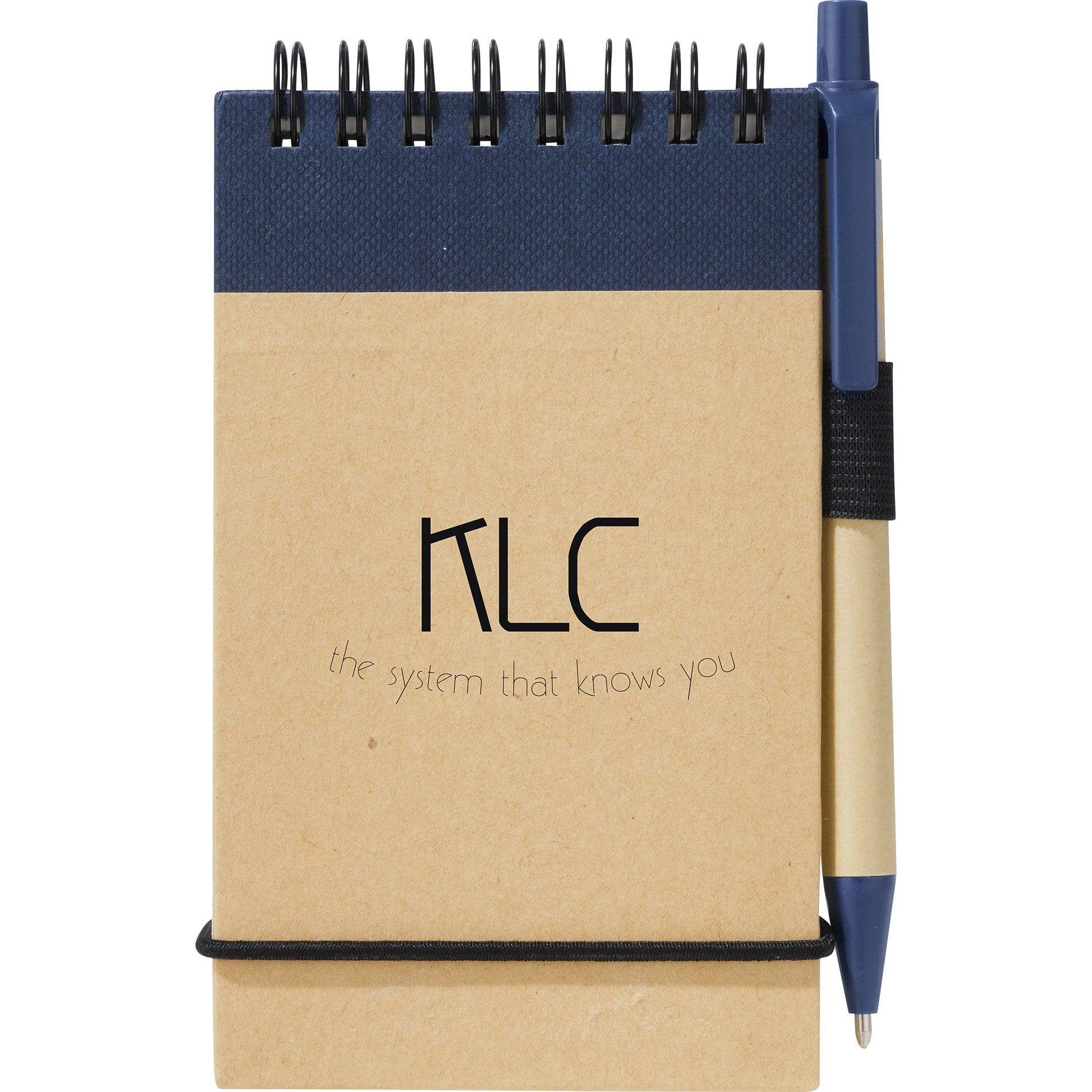 5 x 4 Recycled Spiral Jotter with Pen