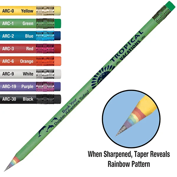 Arcus Rainbow Recycled Newspaper Pencil