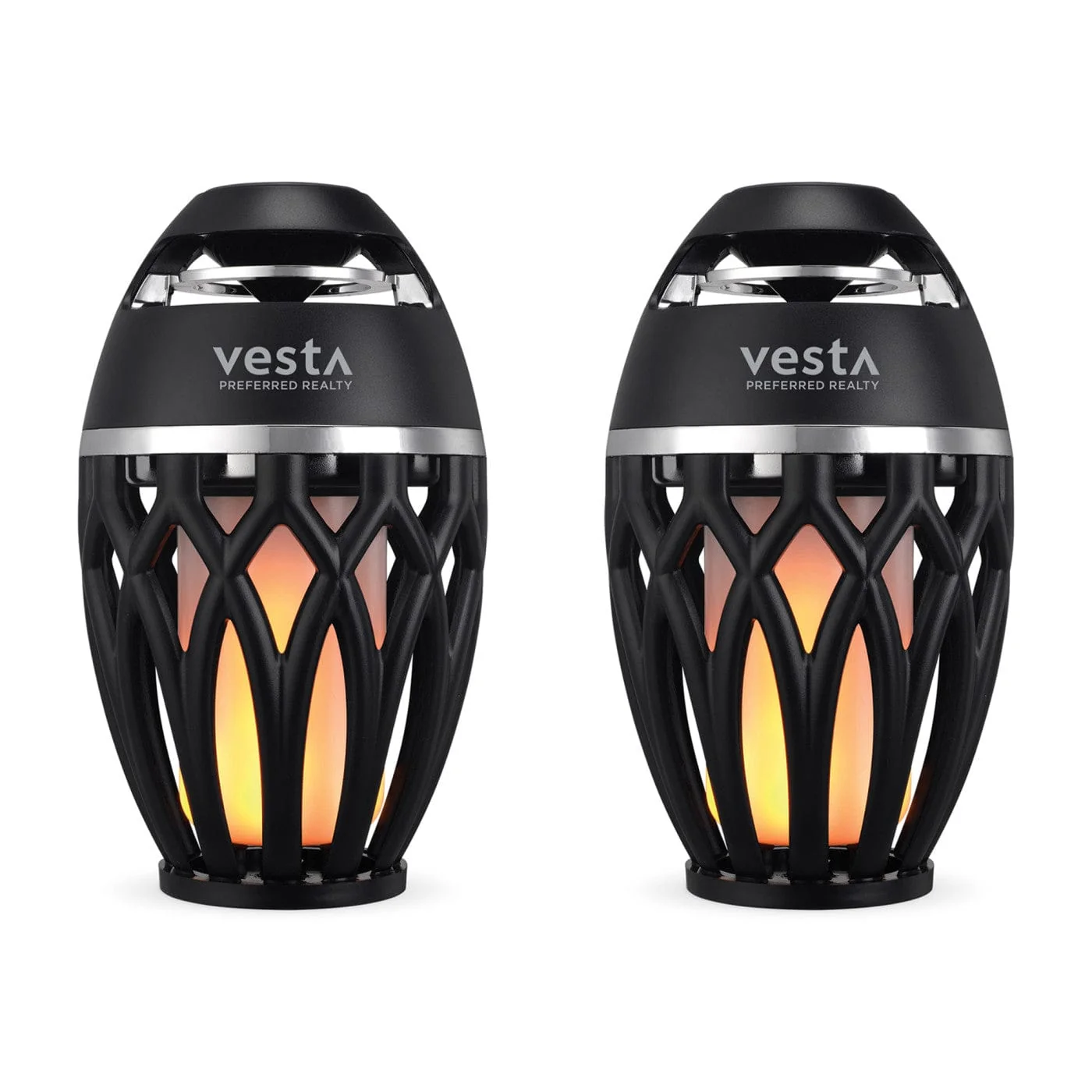 iLive - Tiki & Bluetooth Speakers w/ LED Flame