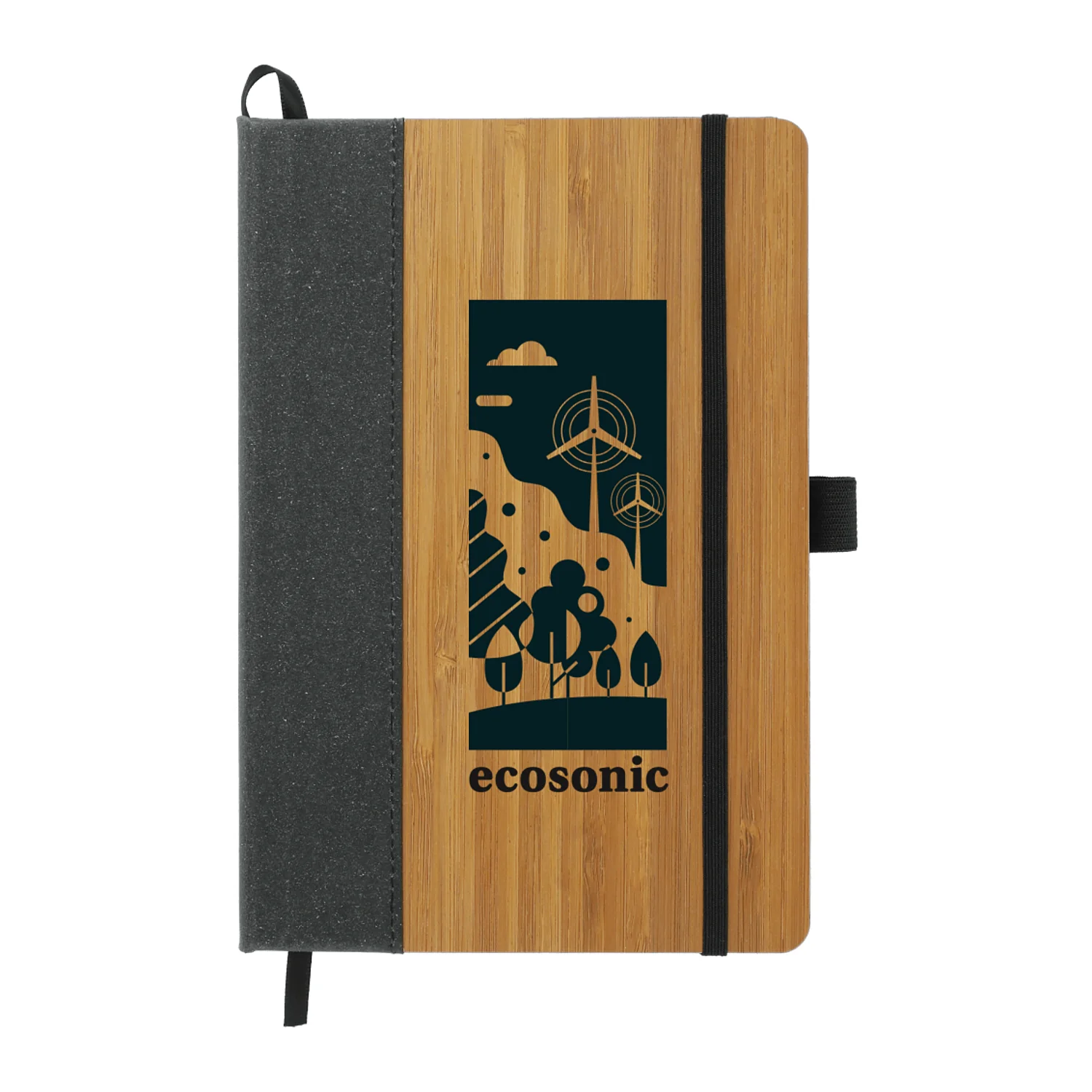 5.5 x 8.5 Bamboo Bound JournalBook