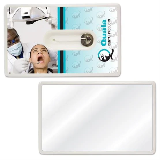 Credit Card Style Dental Floss w/ Mirror