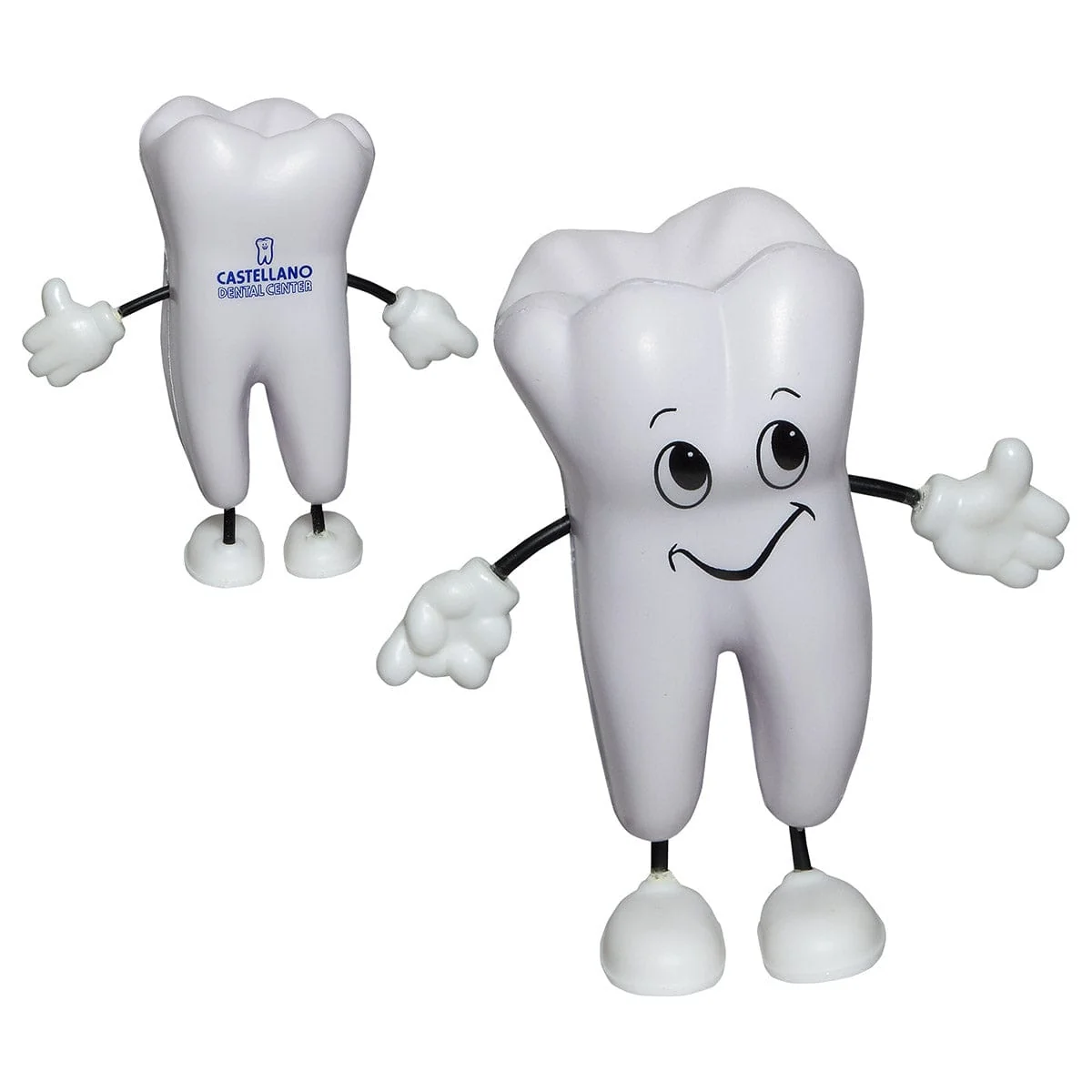 Tooth Shaped Stress Reliever Figurine