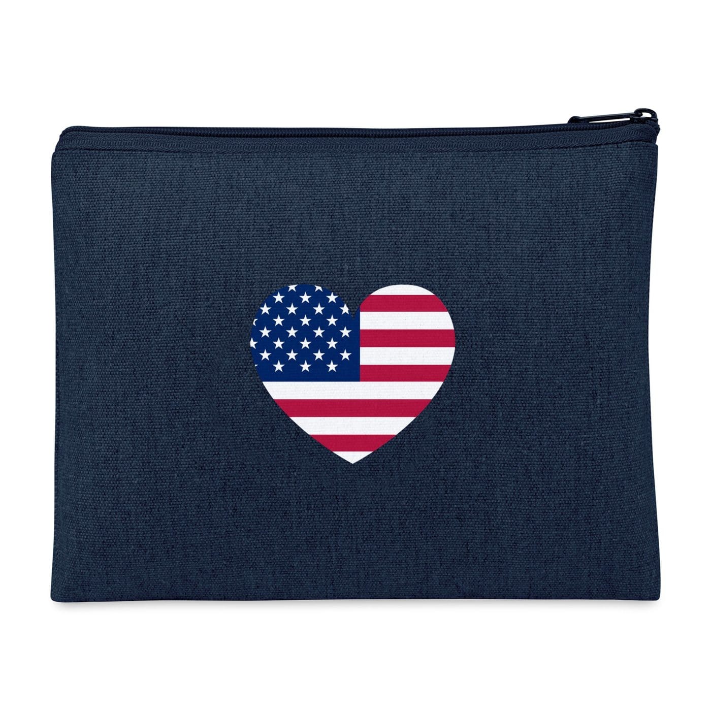 Recycled Cotton Zippered Pouch